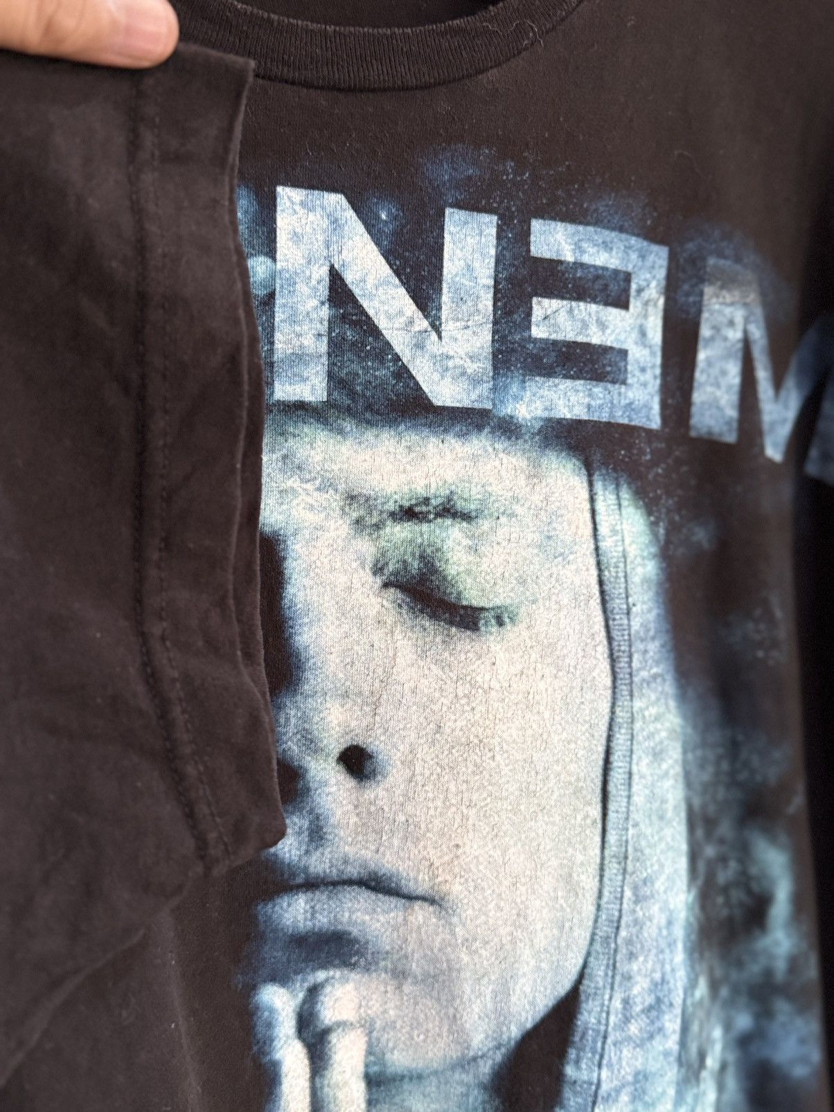 Rap Tees Vintage Eminem Recovery Faded Oversize Rap Tee Size US XXL / EU 58 / 5 - 7 Thumbnail