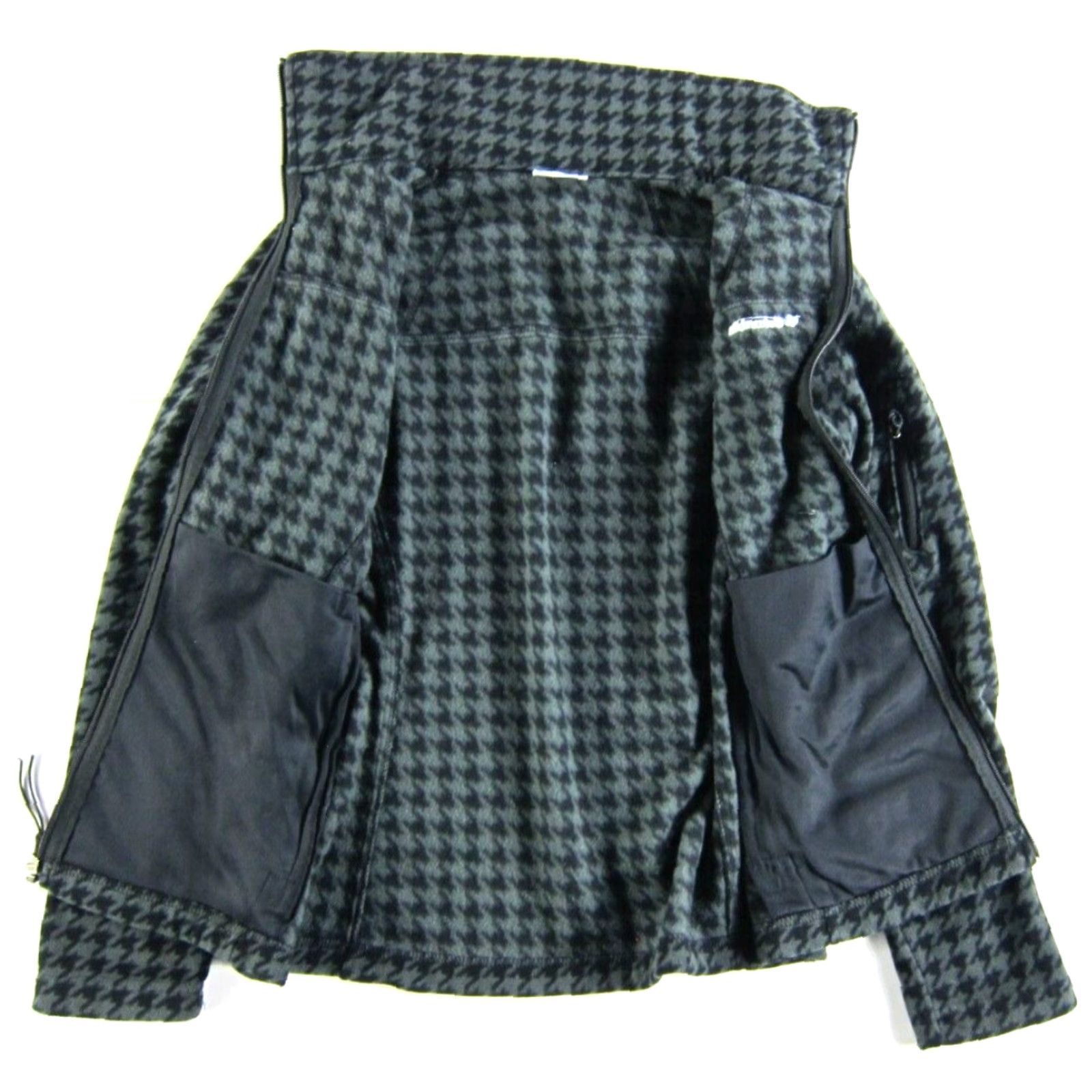 Vintage Columbia Jacket Women M Windbreaker Full Zip Fleece Plaid Gray White? Size M / US 6-8 / IT 42-44 - 4 Thumbnail