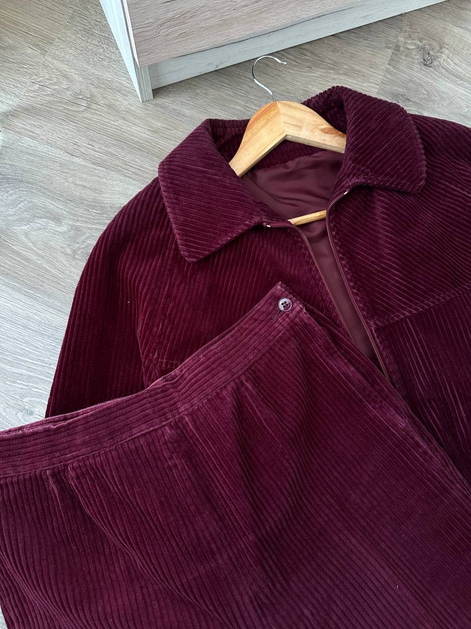 Japanese Brand × Vintage Vintage Switzerland TrackSuit Velvet Red Pants and Jacket Size M / US 6-8 / IT 42-44 - 20 Thumbnail