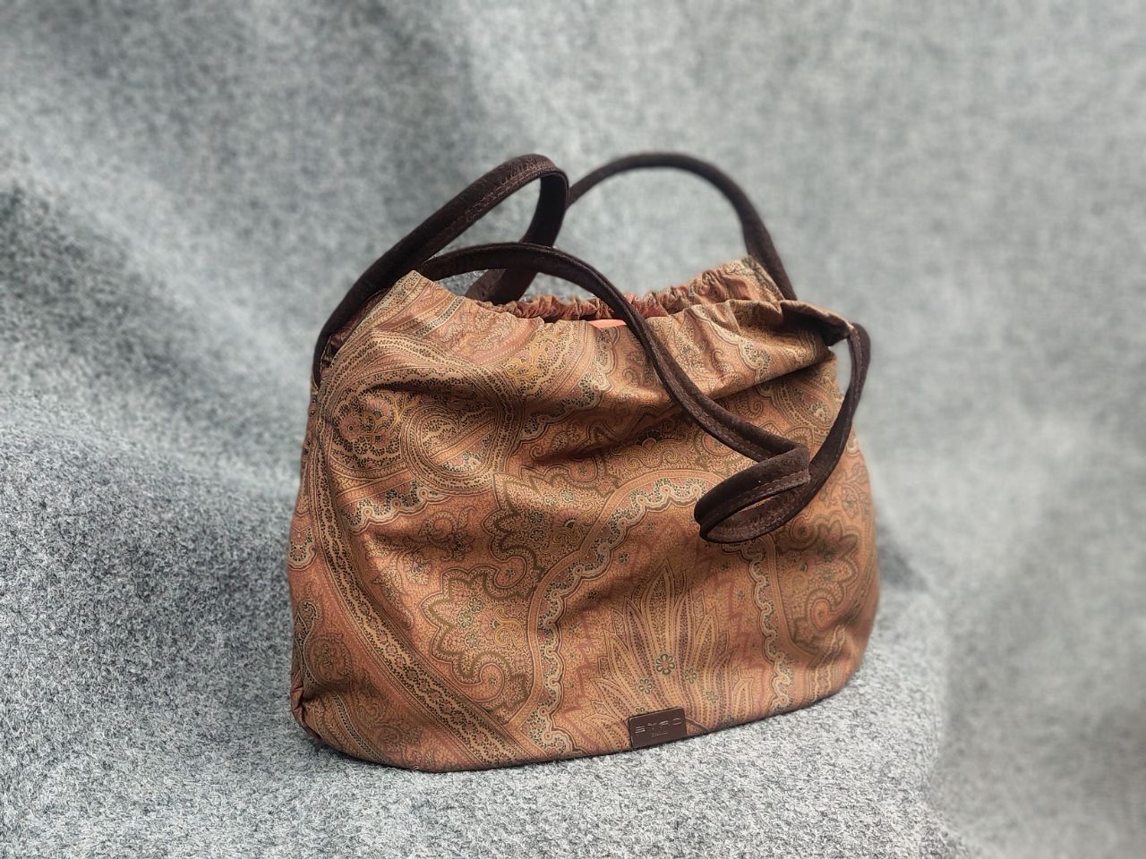 Etro Vintage Etro Italy Design Pattern Shoulder Shopper bag Size ONE SIZE - 3 Thumbnail