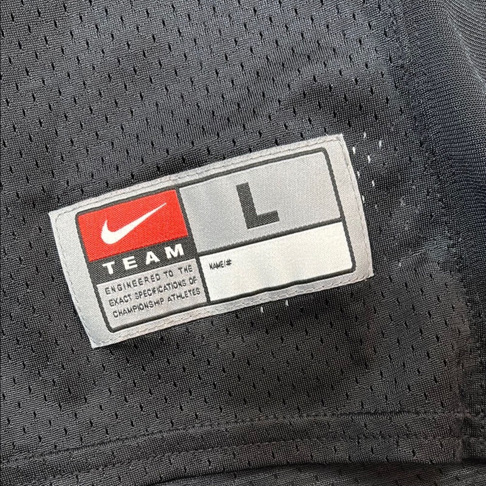 Nike Large Nike NFL Black Performance Jersey Size US L / EU 52-54 / 3 - 4 Thumbnail
