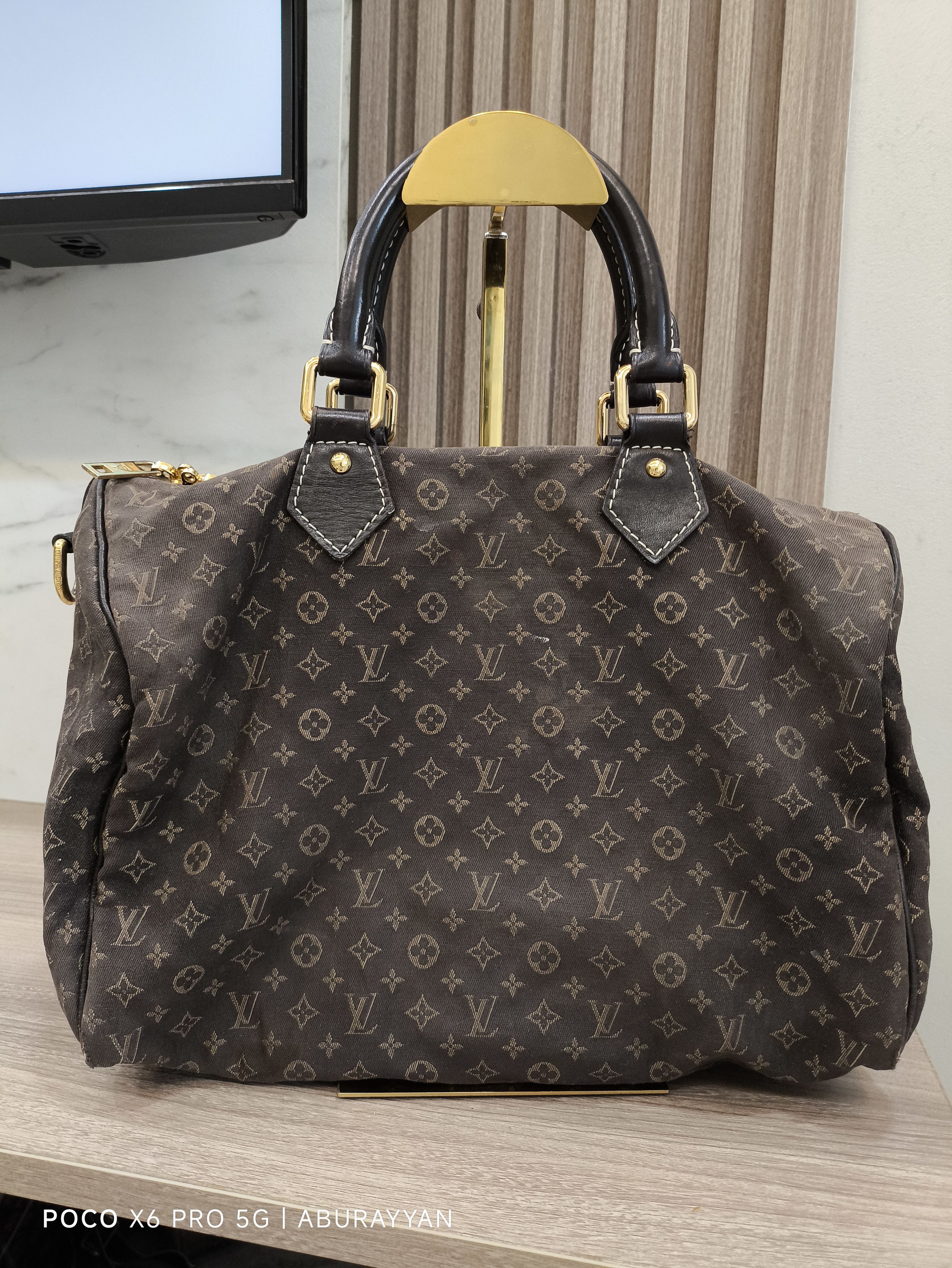 Louis Vuitton Louis Vuitton Monogram Idylle Fusain Speedy 30 Bandouliere Size ONE SIZE - 2 Thumbnail