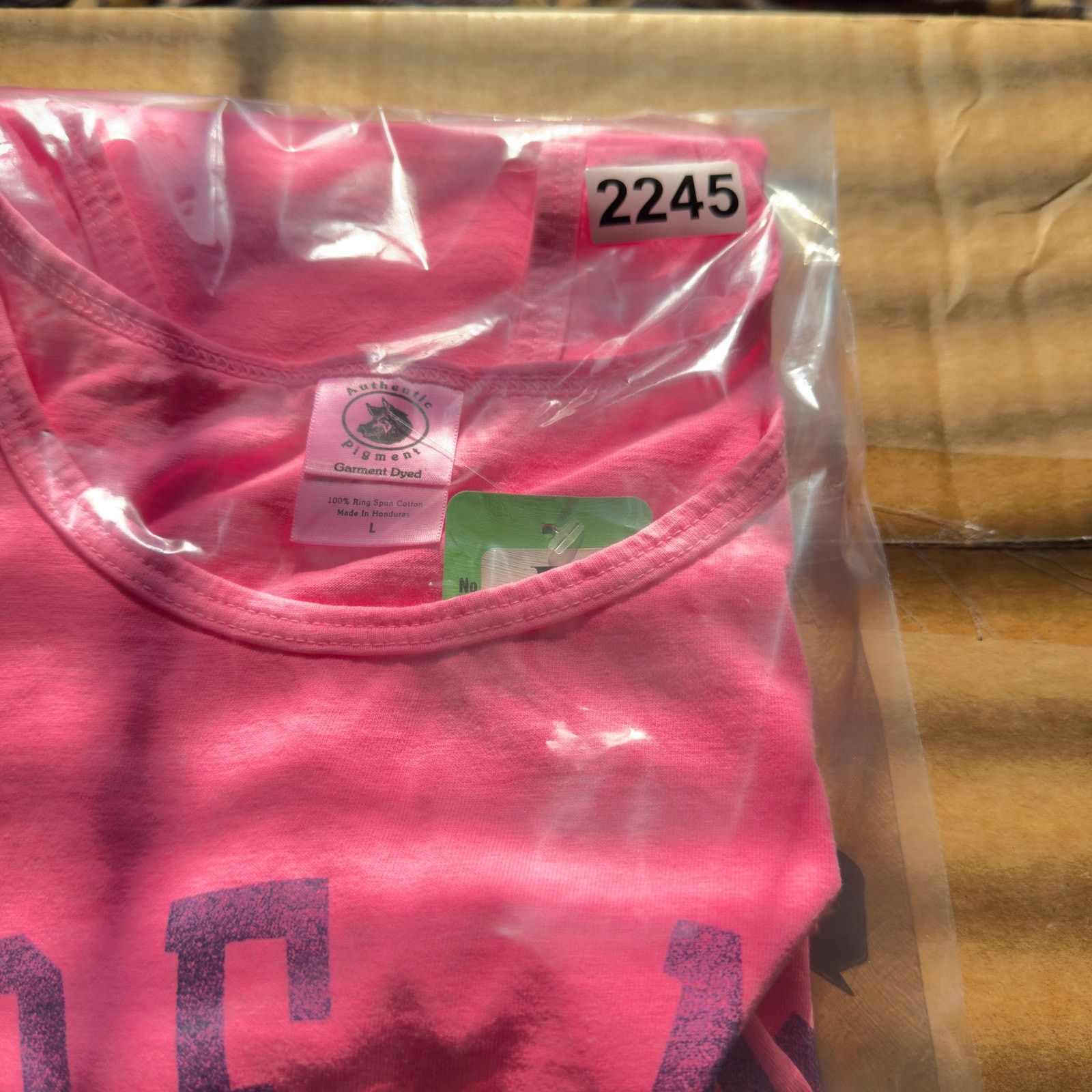 Authentic Pigment Authentic Pigments Tank Top Womans L Pink Cape May NJ Shore Size L / US 10 / IT 46 - 10 Thumbnail