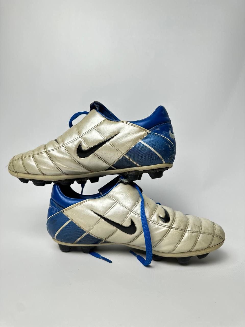 Nike Vintage Nike 2003s Total 90 II FG Football Boots Rare Silver Size US 6.5 / EU 39-40 - 15 Thumbnail