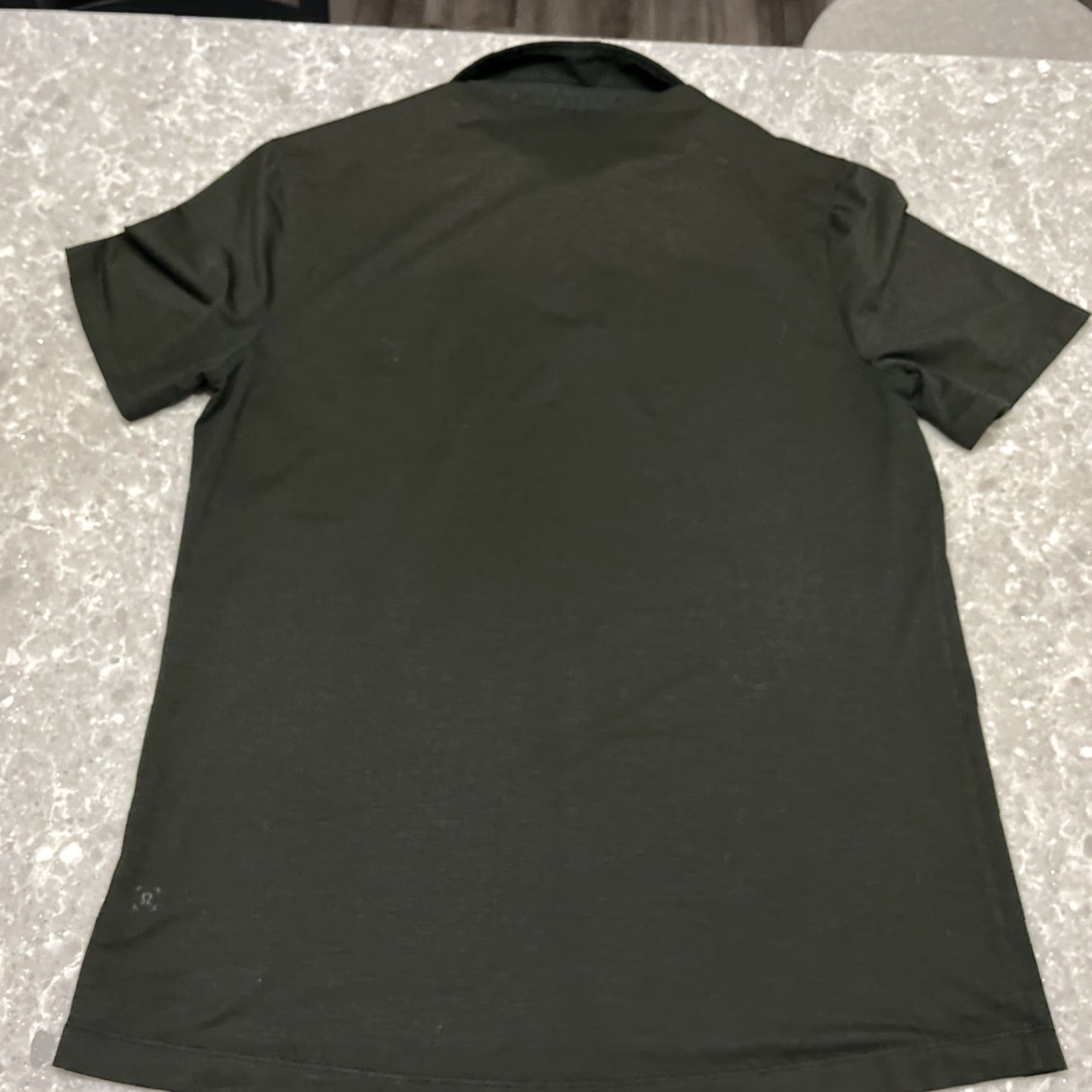 Lululemon Lululemon Polo Shirt Mens Large Black Short Sleeve Collared Pullover Regular Fit Logo Classic Sports Outdoor Casual Activewear Golf Tennis Beach Size US L / EU 52-54 / 3 - 5 Thumbnail