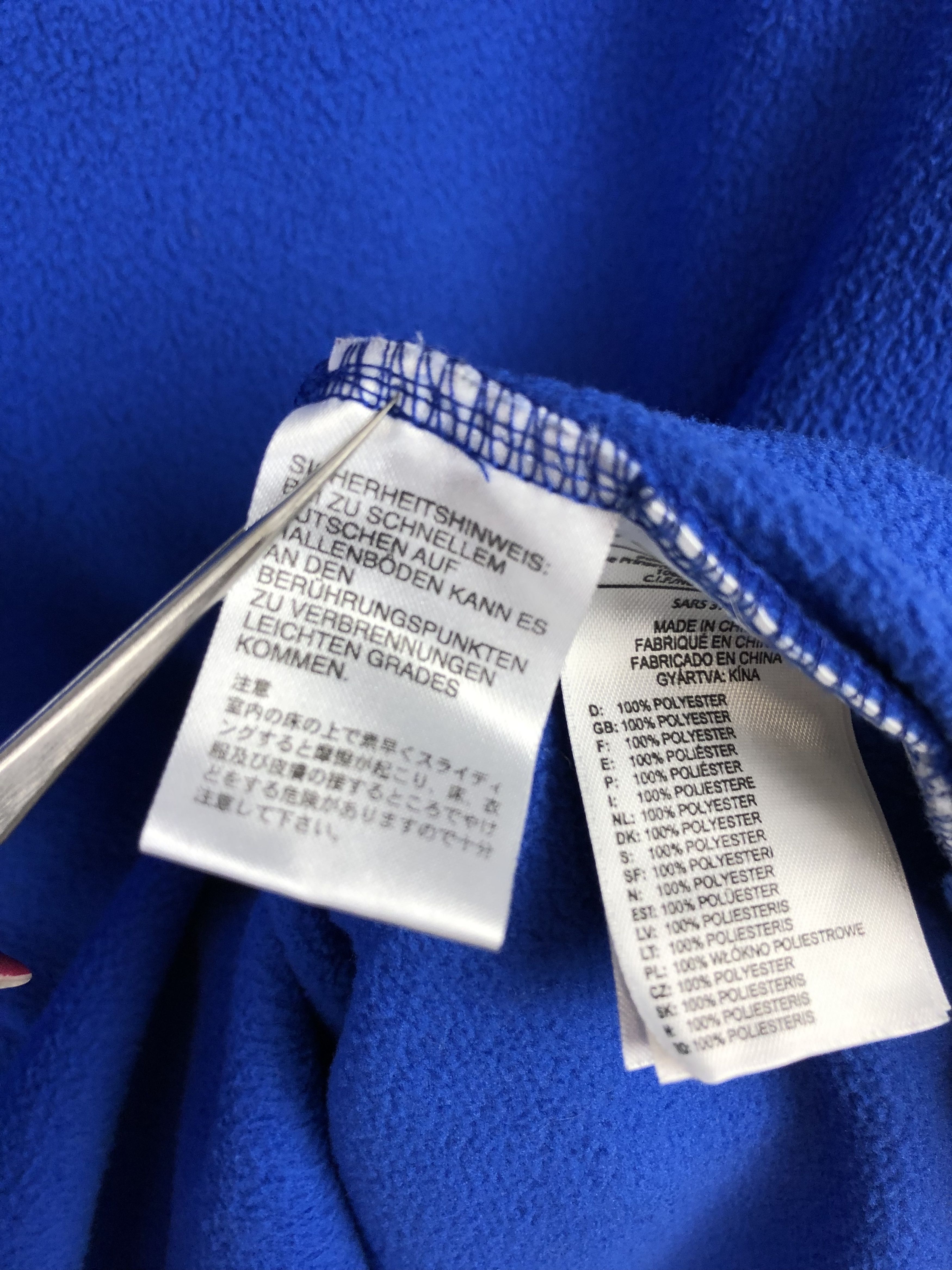 Adidas Vintage Adidas Chelsea Football Fleece Jacket Soccer Track Size US XL / EU 56 / 4 - 5 Thumbnail