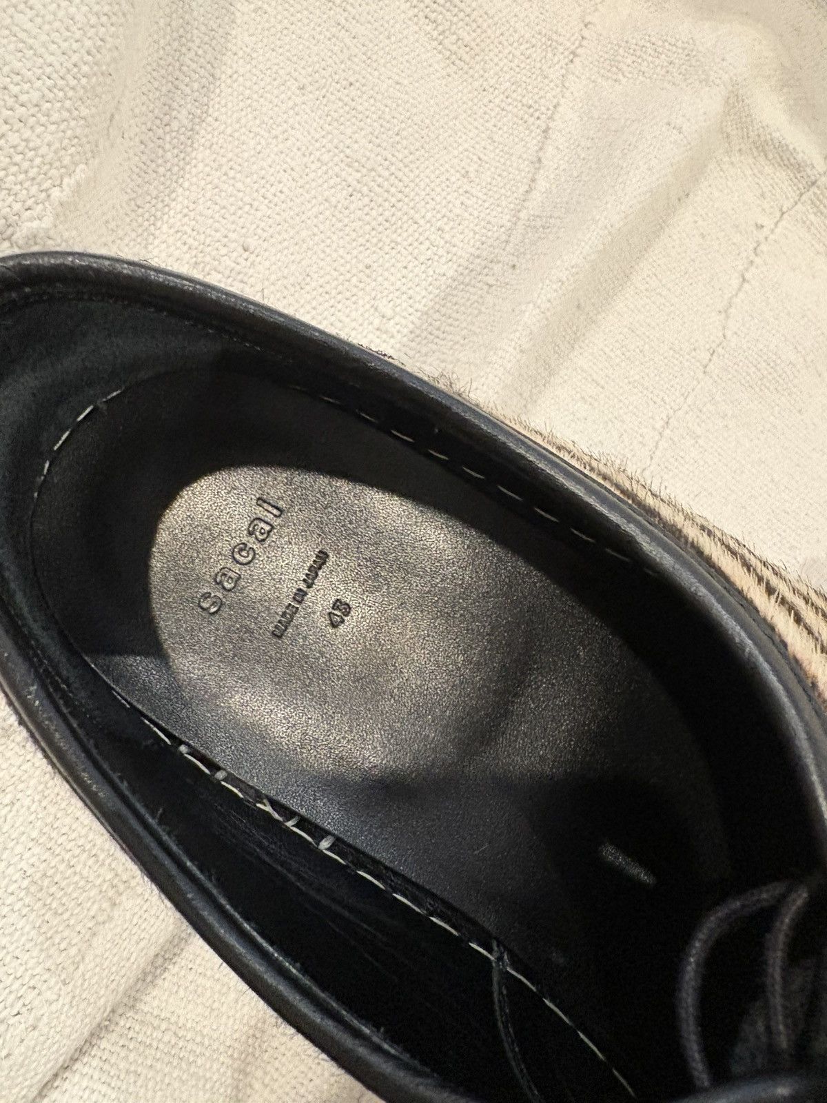 Sacai Sacai Zebra Haircalf Leather Vibram Sole Made in Japan Size US 9.5 / EU 42-43 - 5 Thumbnail