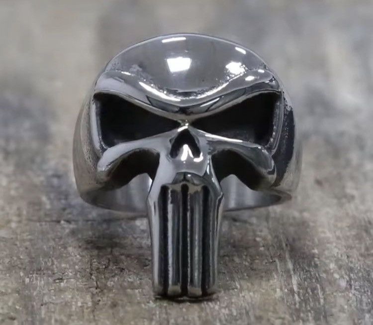 Jewelry Skull Ring Size 7-13 Size ONE SIZE - 1 Thumbnail