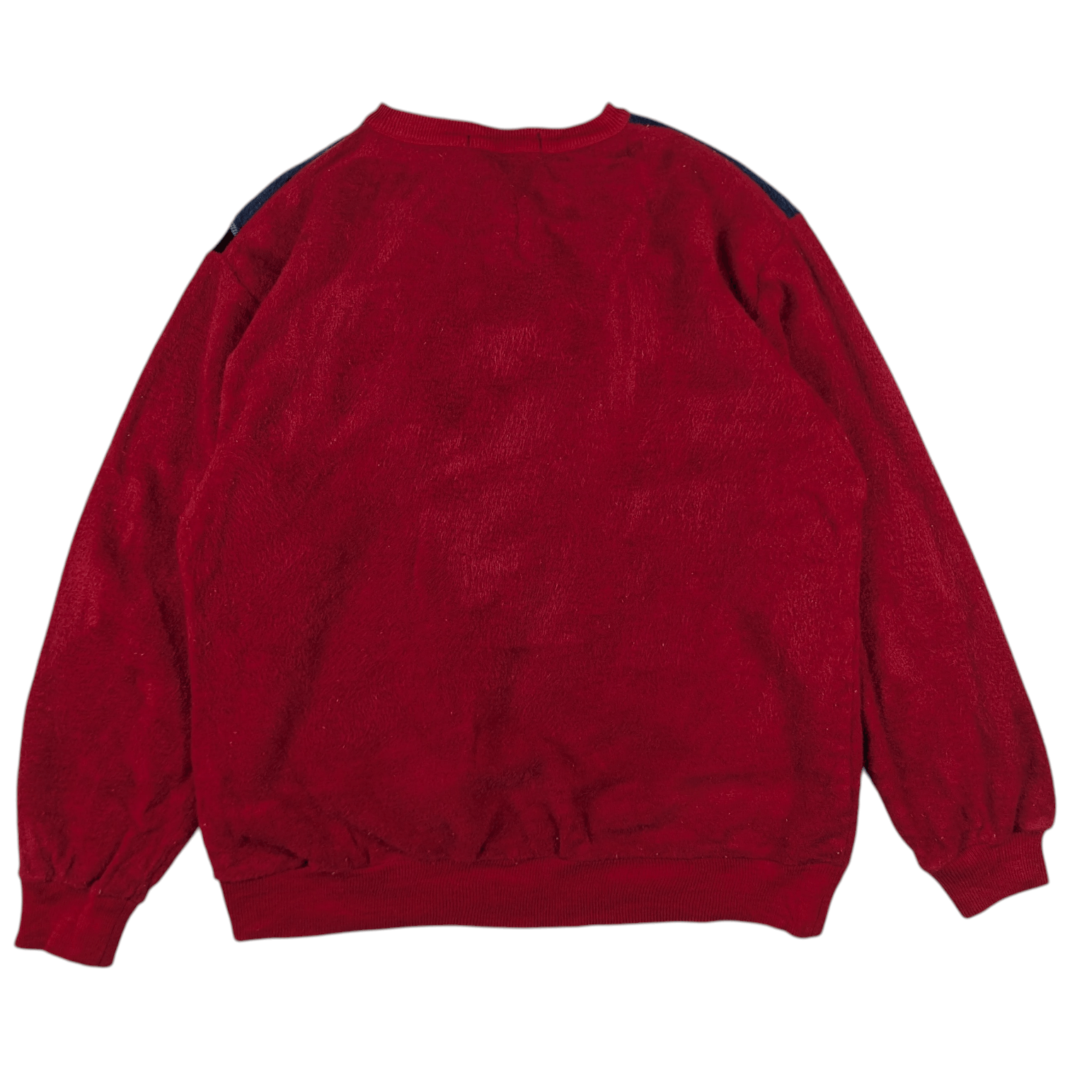 Japanese Brand Vtg JAPAN Winther Club Fleece Velvet Multicolor Sweatshirt Size US M / EU 48-50 / 2 - 9 Thumbnail