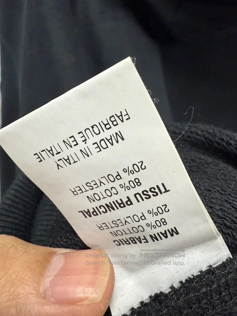 Vetements vetements x champion black cropped hoodie . Size US L / EU 52-54 / 3 - 9 Thumbnail