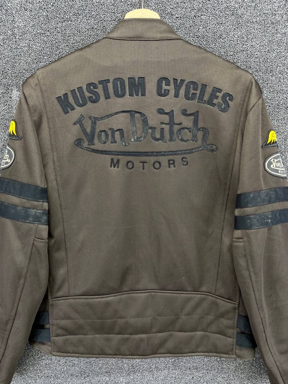 Von Dutch Vintage Von Dutch Kustom Cycles Rare Motor Racing Jacket Size US M / EU 48-50 / 2 - 12 Thumbnail