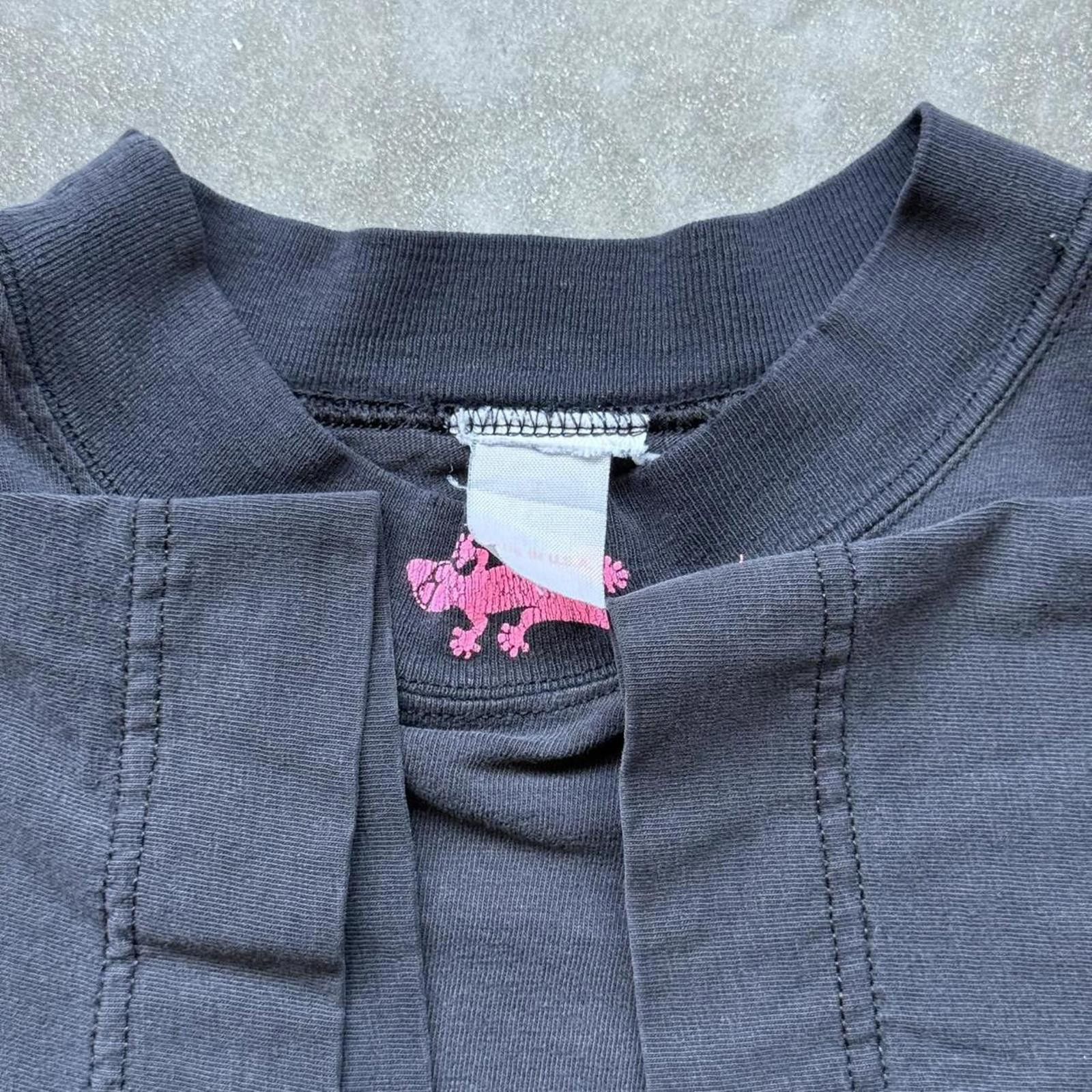 Other Happy T-Shirts Inc “Hawaii Gecko” Mock Neck Vintage T-shirt Size US XL / EU 56 / 4 - 6 Thumbnail