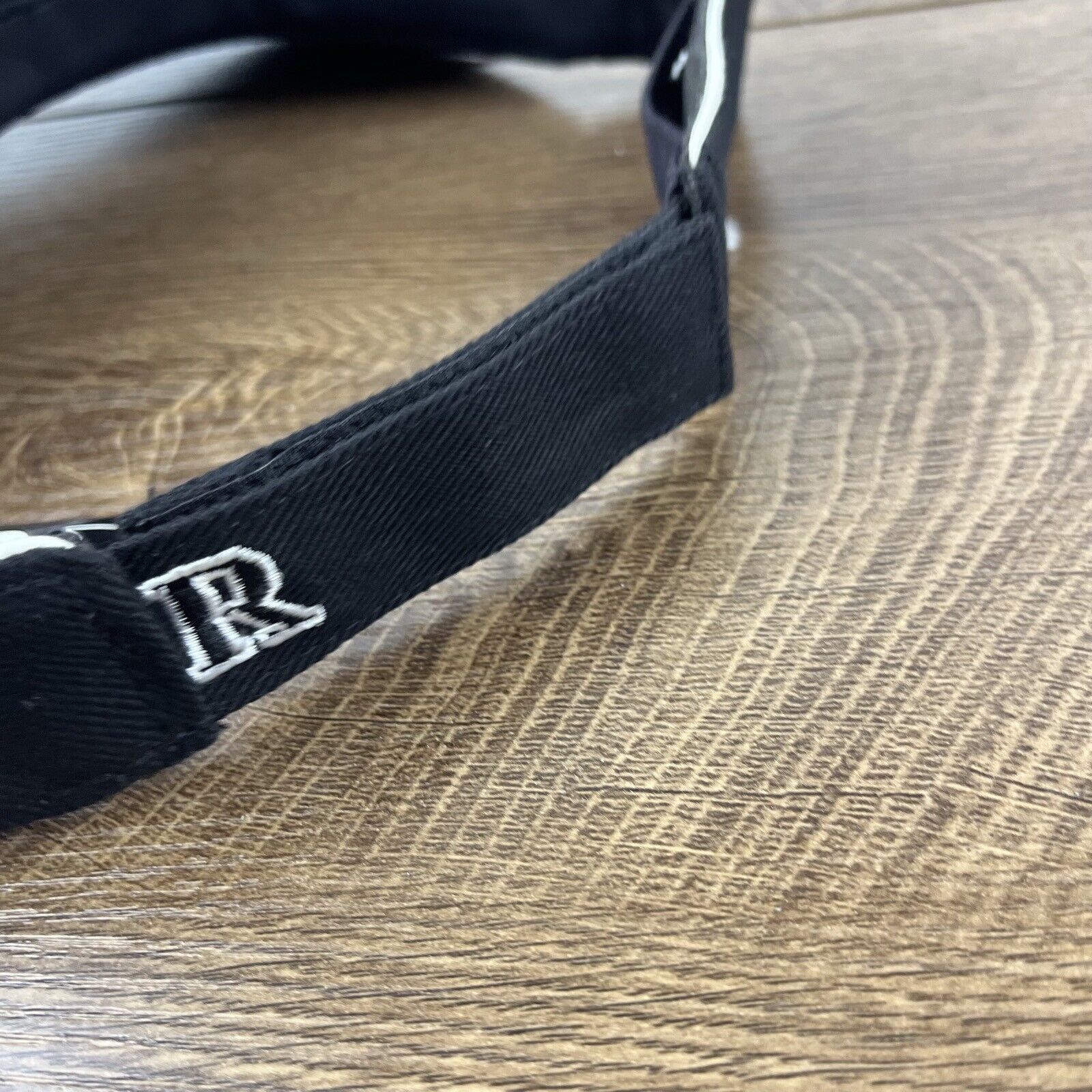 Other Richmond Visor Hat Black Cap Hat Adjustable Hat Black Adult Size ONE SIZE - 8 Thumbnail