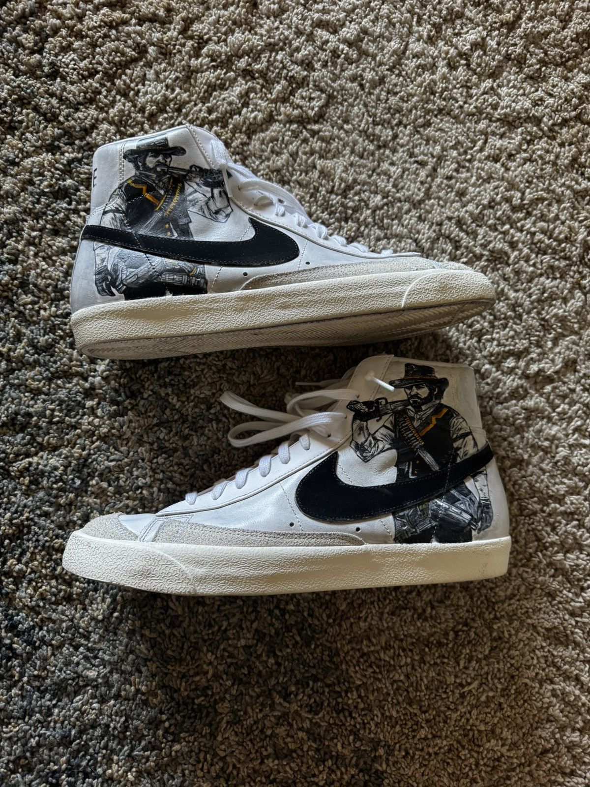 Nike × Rockstar Games × Vintage Nike Blazer Mid x Red Dead Redemption Size US 13 / EU 46 - 1 Thumbnail