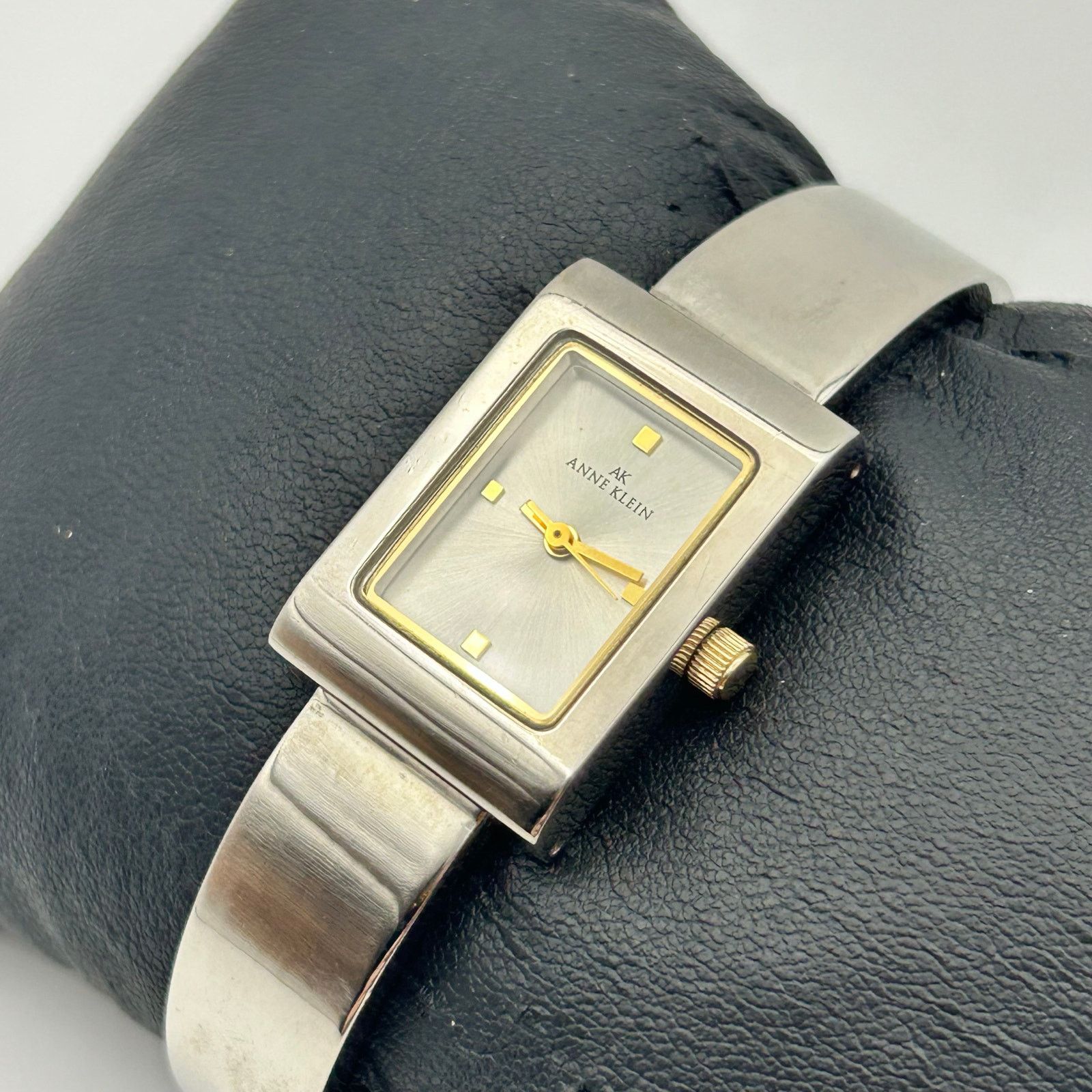 Anne Klein Anne Klein Two-tone Rectangular Stainless Steel Watch Size ONE SIZE - 2 Thumbnail