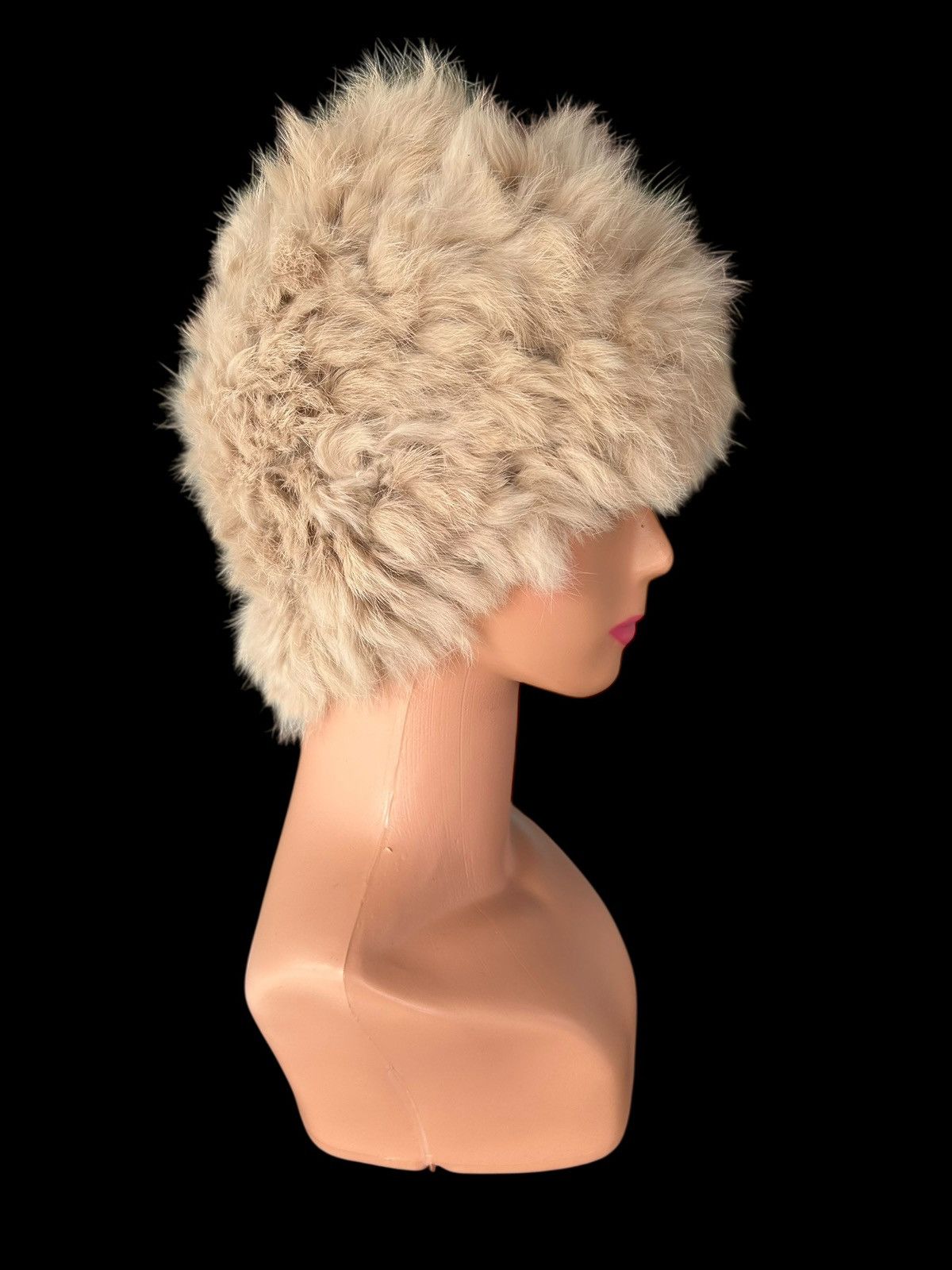 Kapital Mohawak Fur Hairy Fake Hair Japanese Style Beanie Hats Size ONE SIZE - 2 Thumbnail