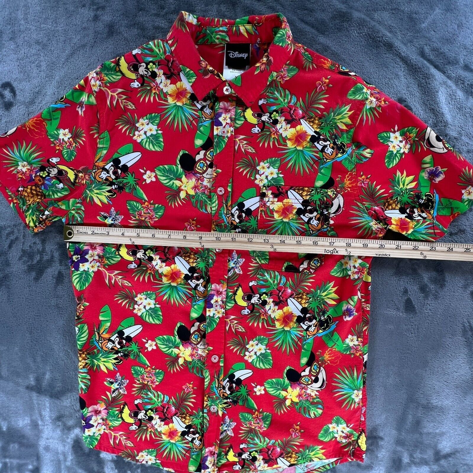 Disney Disney Hawaiian Shirt Men M Beach Surf Mickey Minnie Mouse S Size US M / EU 48-50 / 2 - 9 Thumbnail