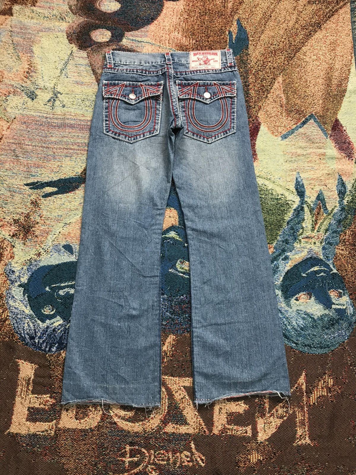 Other Vintage crazy boot cut denim Size US 30 / EU 46 - 1 Thumbnail