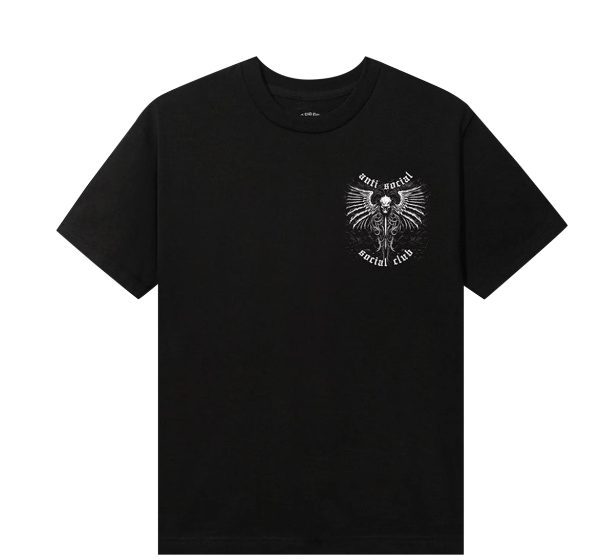 Anti Social Social Club Anti Social Social Club Solace Black Tee Brand New DS Size US S / EU 44-46 / 1 - 2 Thumbnail