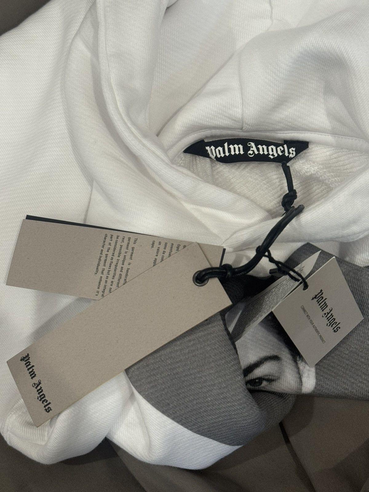 Palm Angels Palm Angels David Sims Hoodie White Size XS Size US XS / EU 42 / 0 - 8 Thumbnail