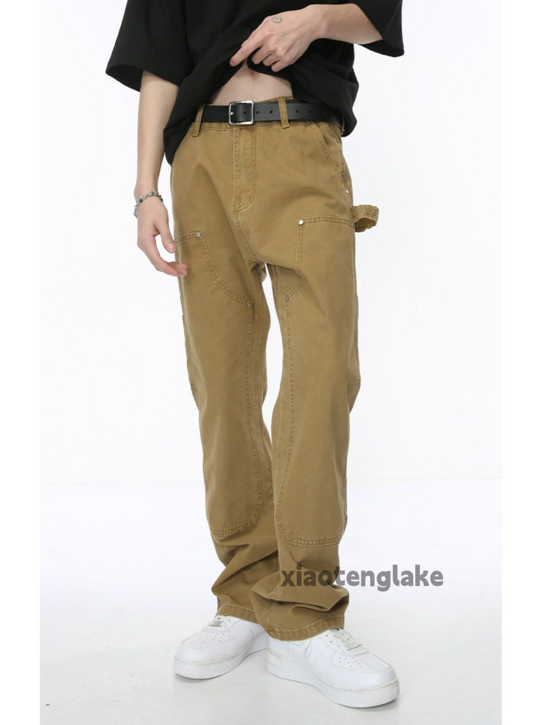 Designer × Japanese Brand × Vintage urban utility hiphop outdoor carpenter cargo pants Size US 32 / EU 48 - 1 Thumbnail