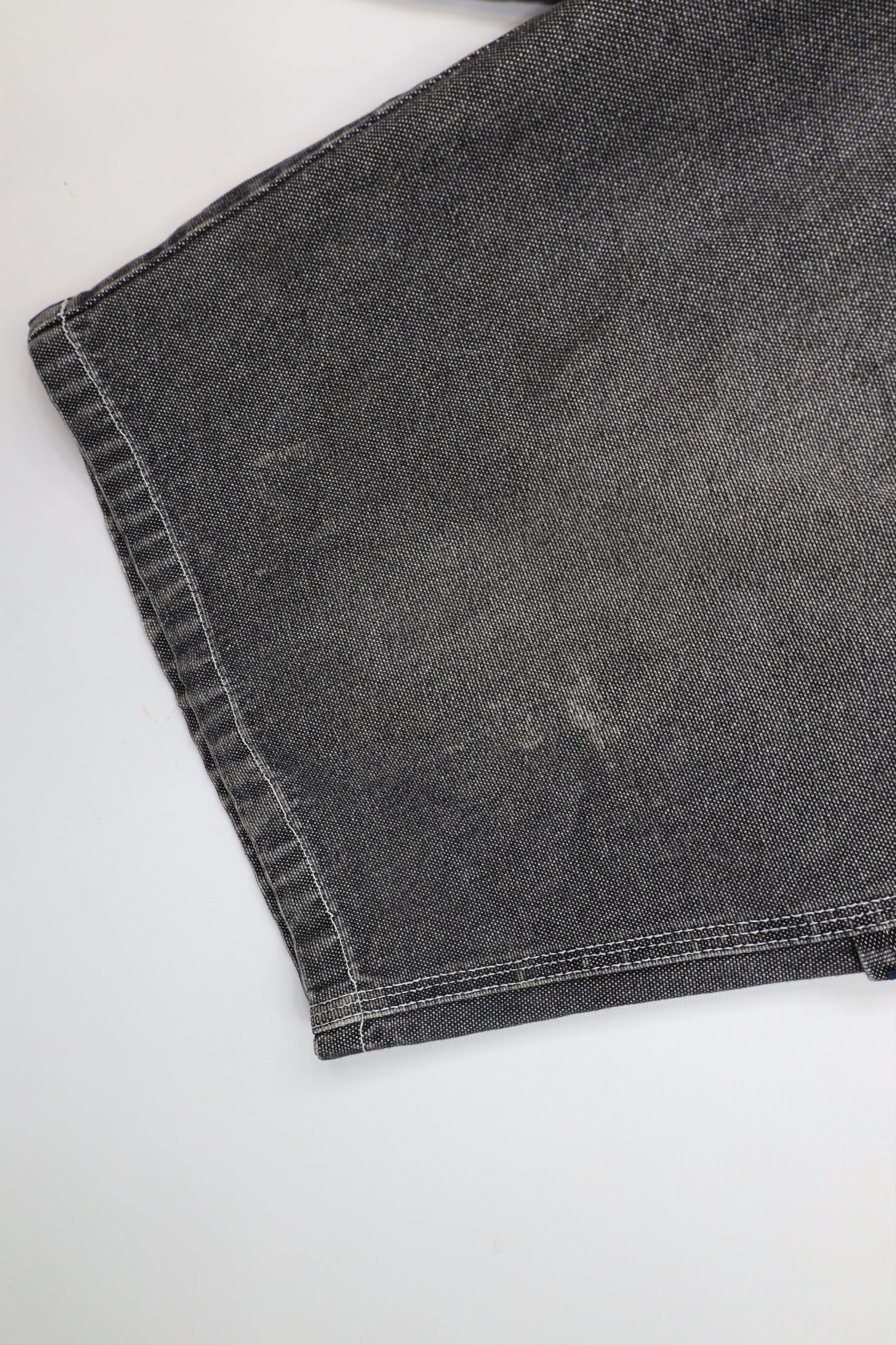 Fubu × Vintage Vintage 90s Fubu Spell Out Baggy Hip Hop Denim Jean Shorts Size US 42 / EU 58 - 5 Thumbnail
