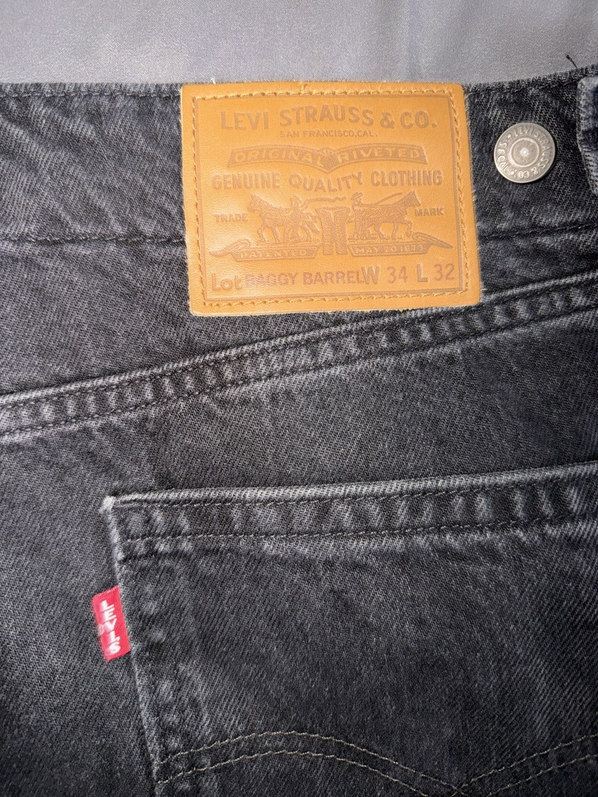 Levi's Levis baggy barrel pants Size US 34 / EU 50 - 7 Thumbnail
