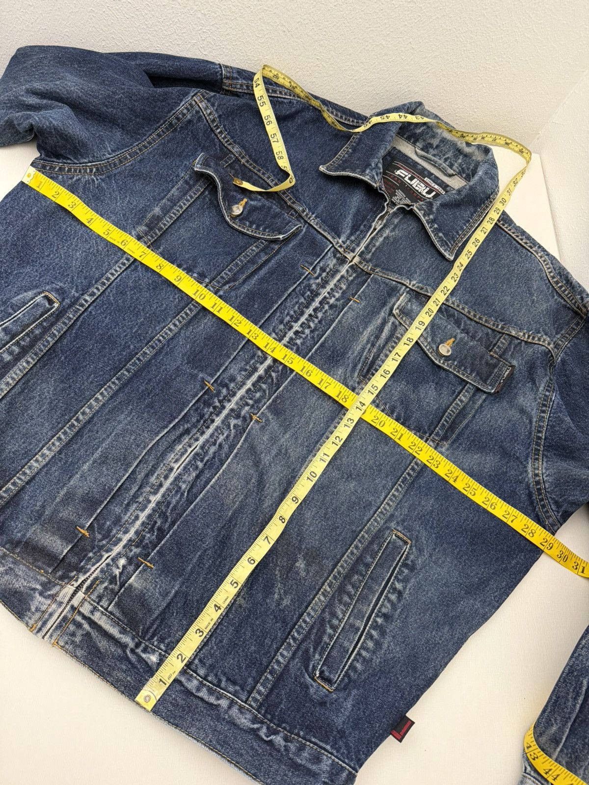 Fubu Vintage Y2K FUBU Denim Trucker Jacket XL Streetwear Hip Hop Size US XL / EU 56 / 4 - 12 Thumbnail