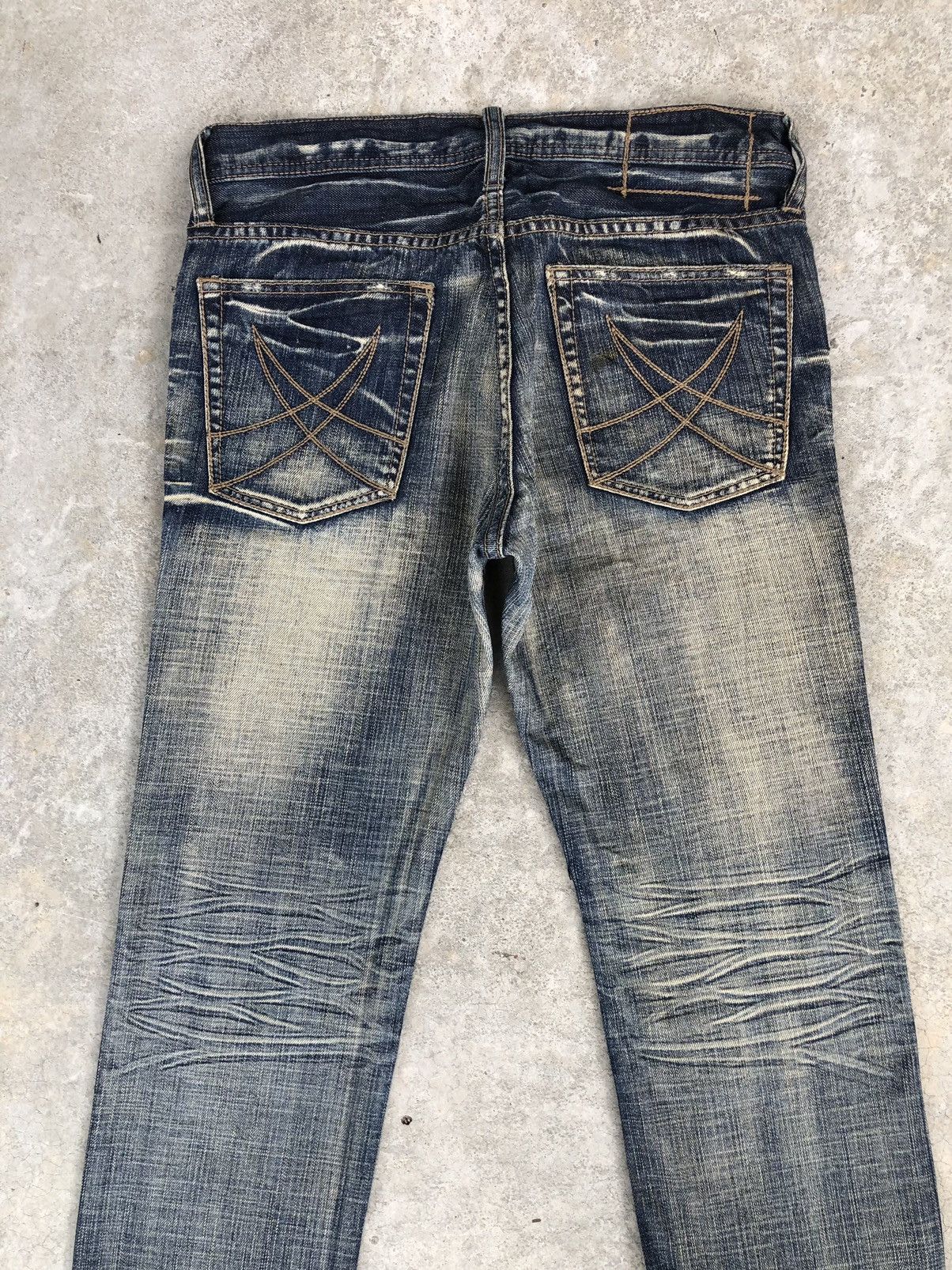 Who Decides War Japanese Difference Rupert Distressed Jeans ppfm style Size US 32 / EU 48 - 8 Thumbnail