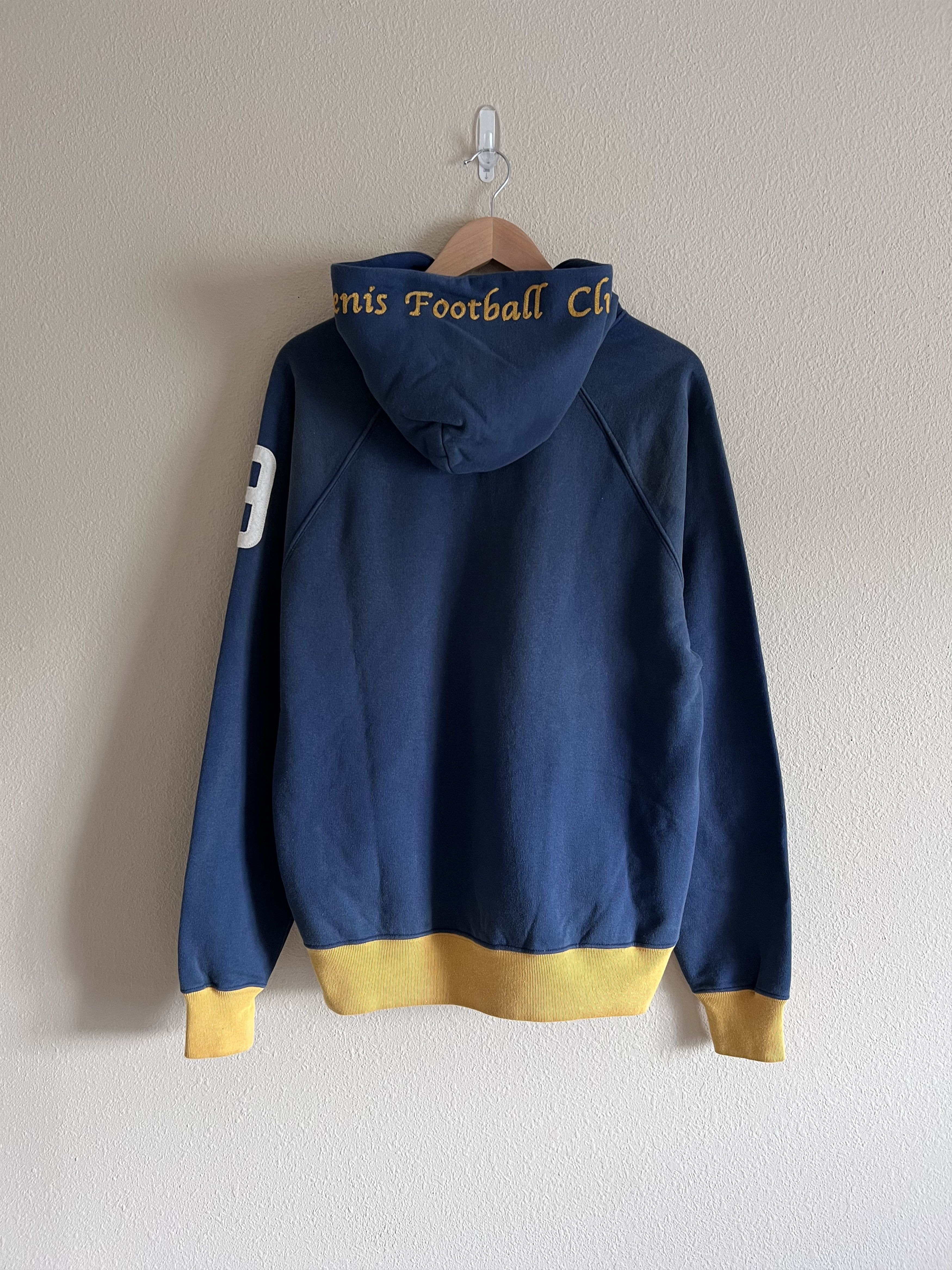 Samuel Zelig Samuel Zelig Saint Denis Football Club Hoodie in Blue Size US L / EU 52-54 / 3 - 6 Thumbnail