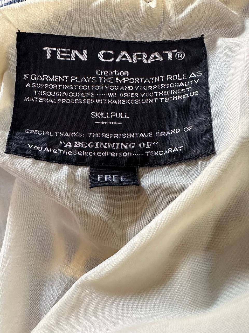 Japanese Brand × Vintage Vtg Ten Carat (West-Pac Tour) Embroidered Rayon Jacket Size US M / EU 48-50 / 2 - 19 Thumbnail
