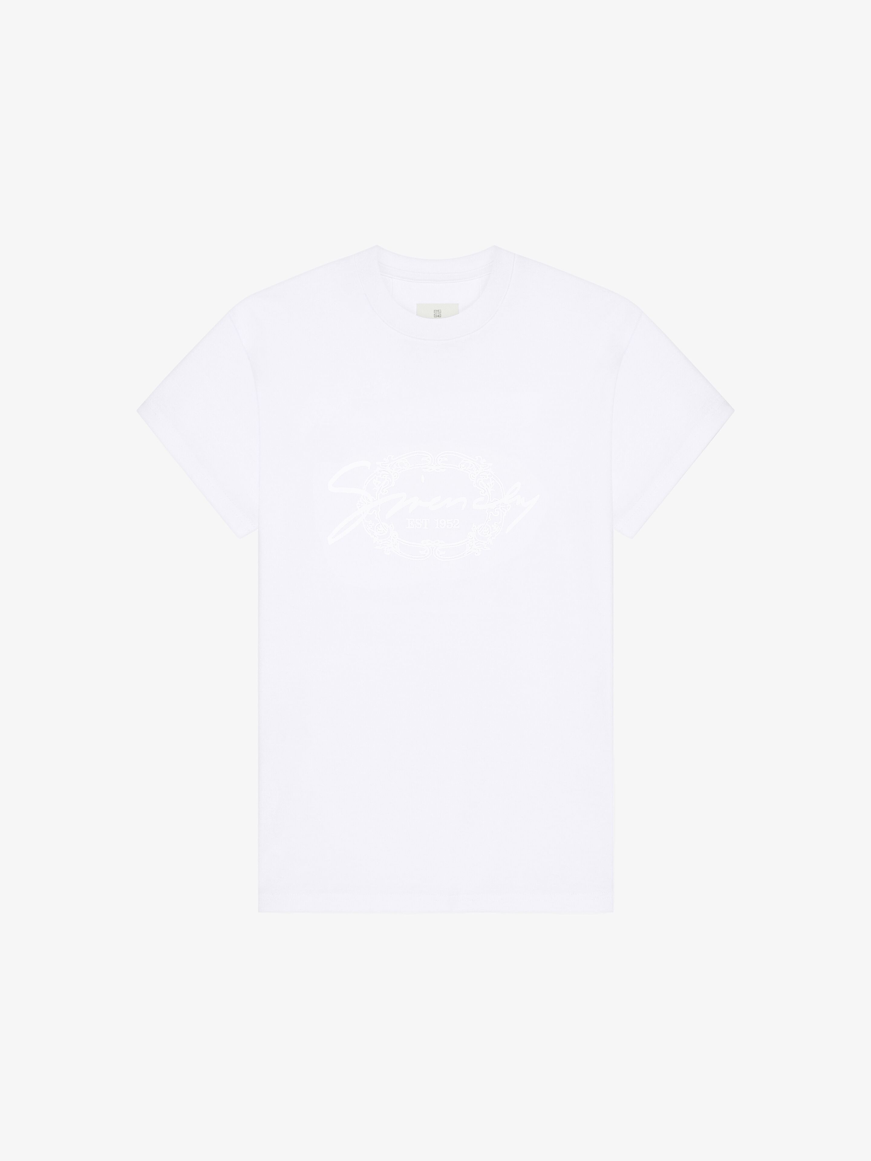 Givenchy o1srvl11e0825 Short Sleeve T-Shirt in White Size XXL / US 16-18 / IT 52-54 - 1 Thumbnail