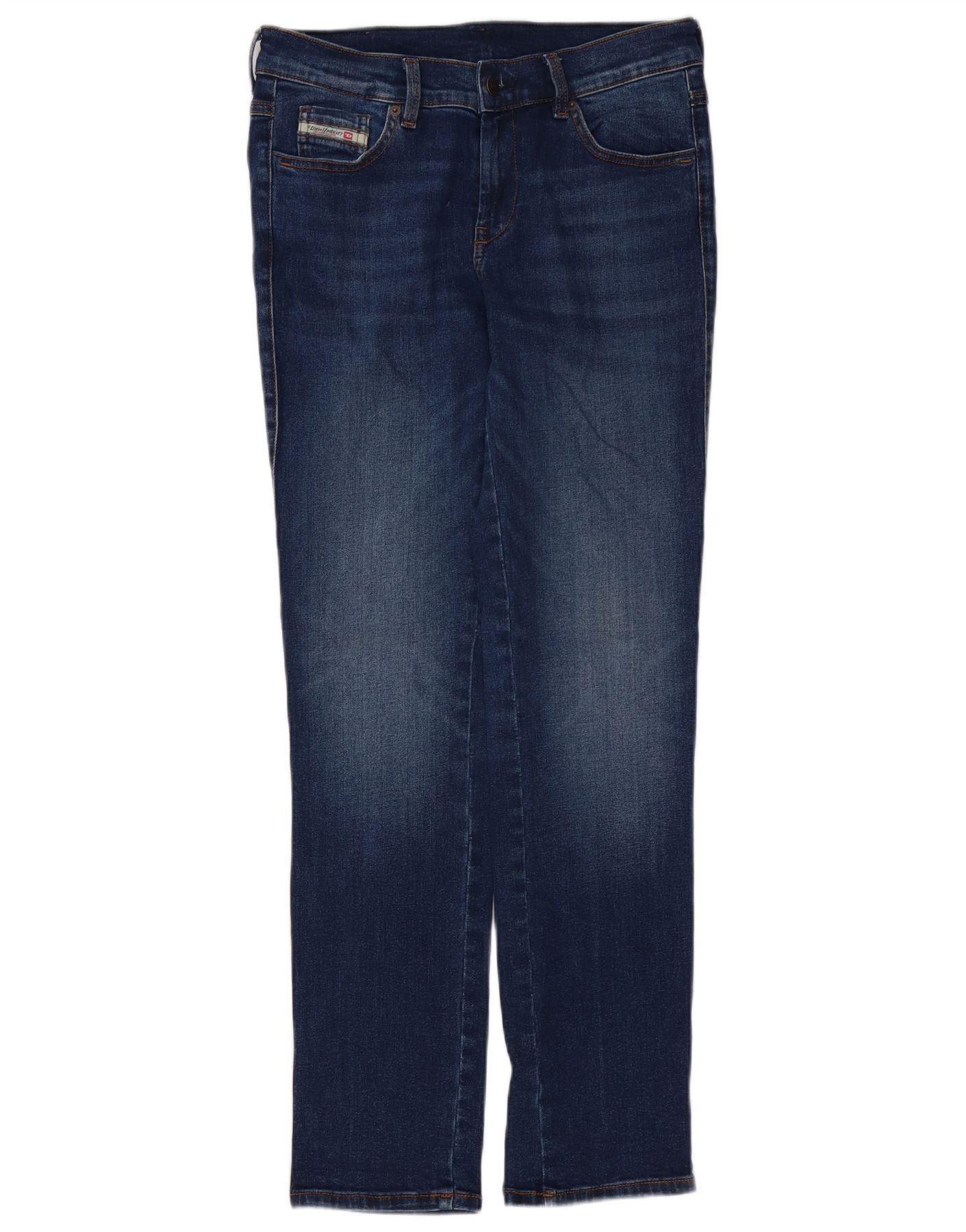 Diesel Womens Slim Jeans W28 L30 Blue Cotton Size 42" / US 20 - 1 Thumbnail
