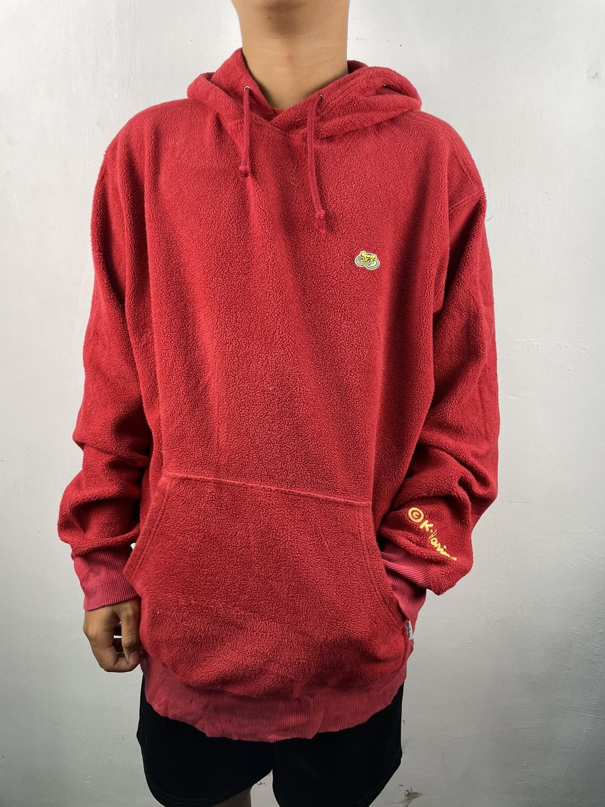 Keith Haring × Uniqlo Vintage Uniqlo Keith Haring Fleece Hoodie Size US XL / EU 56 / 4 - 1 Thumbnail