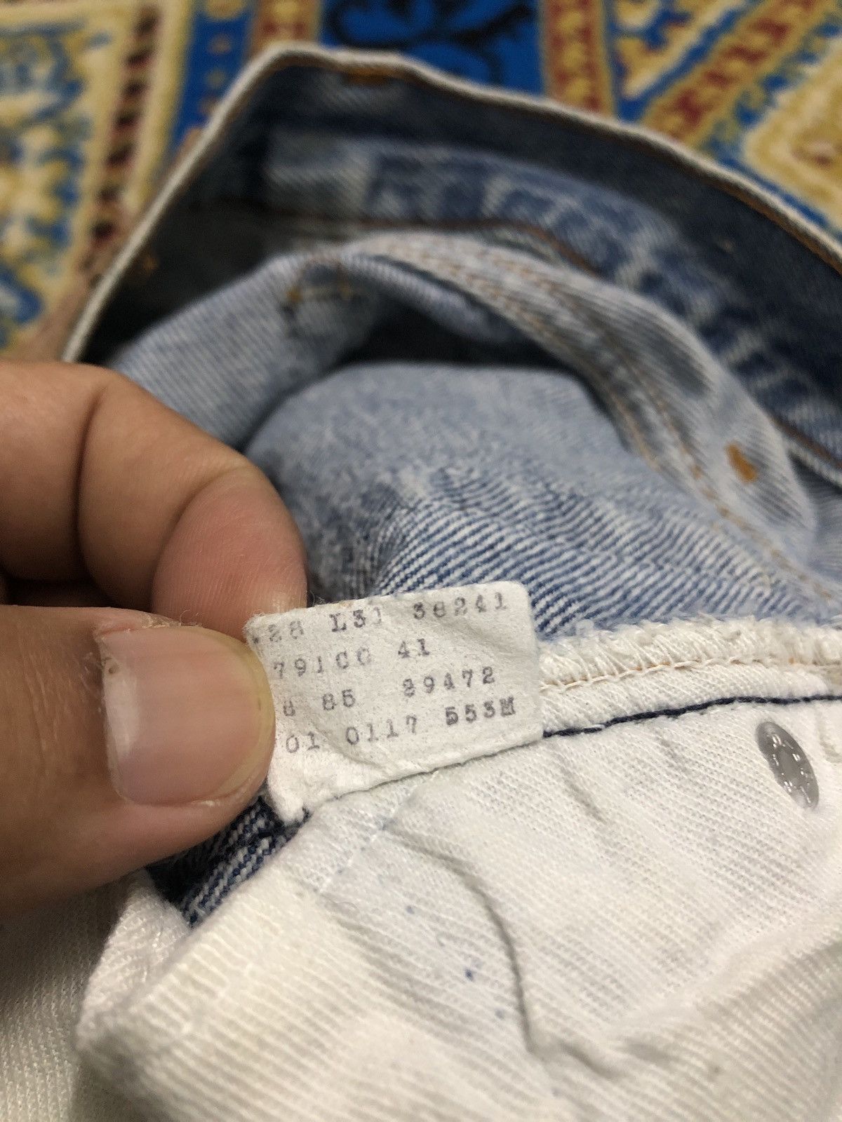 Levi's × Levi's Vintage Clothing Vintage Levis 501 Denim Pants Size US 27 - 6 Thumbnail