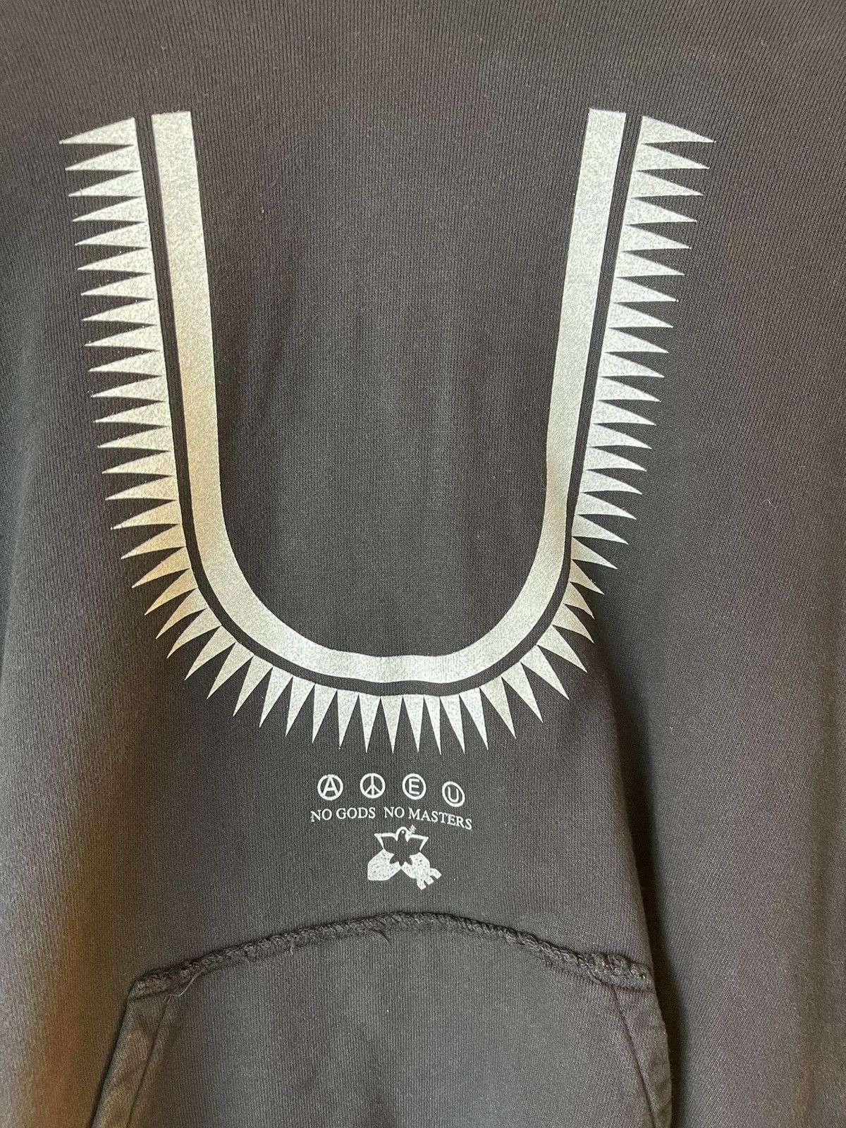 Undercover SS2003 Undercover 'SCAB' 3/4 Zip Hoodie Size US M / EU 48-50 / 2 - 3 Thumbnail
