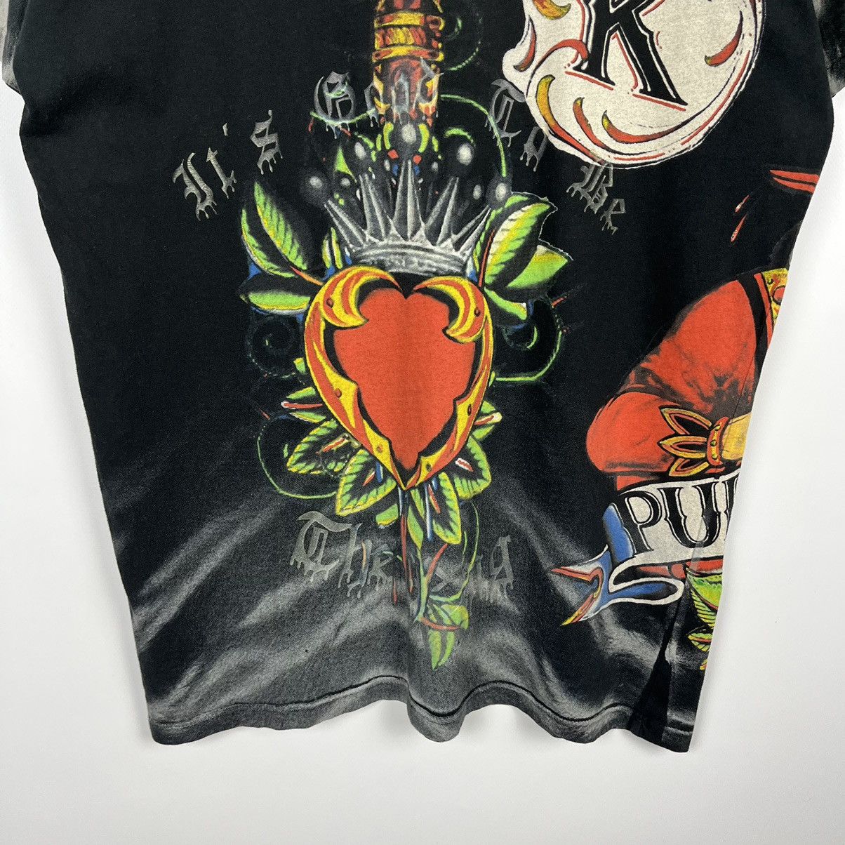 Christian Audigier Vintage Christian Audigier y2k Ed hardy rare tee 90’s Size US M / EU 48-50 / 2 - 16 Thumbnail