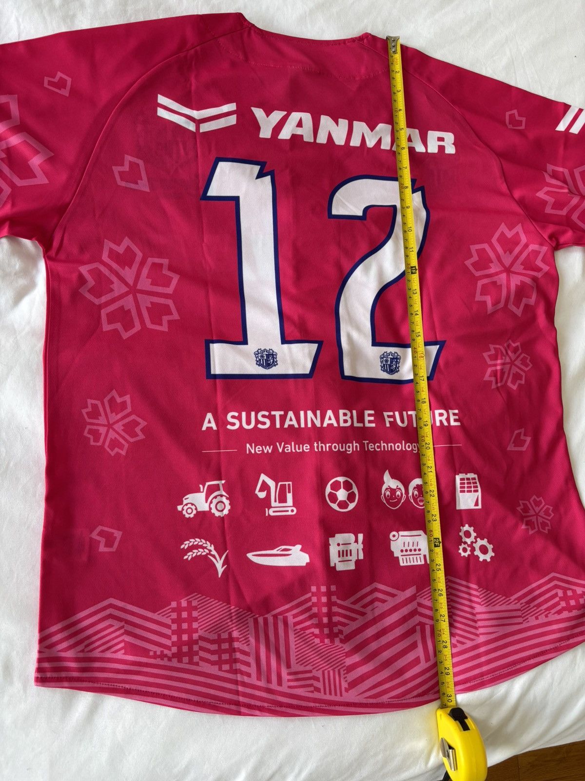 Other Cerezo Osaka J.League Baseball Jersey Size Large Pink Size US L / EU 52-54 / 3 - 8 Thumbnail