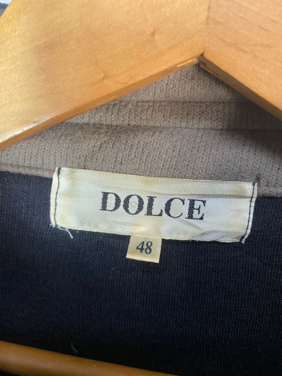 Japanese Brand Vintage dolce spellout half zipper sweatshirt Size US L / EU 52-54 / 3 - 7 Thumbnail