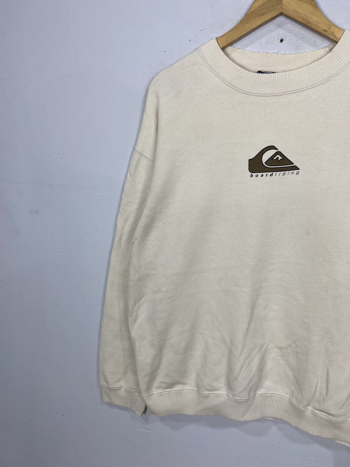 Quiksilver × Vintage Vintage 90s Quiksilver Pullover Sweatshirt Size US L / EU 52-54 / 3 - 2 Thumbnail