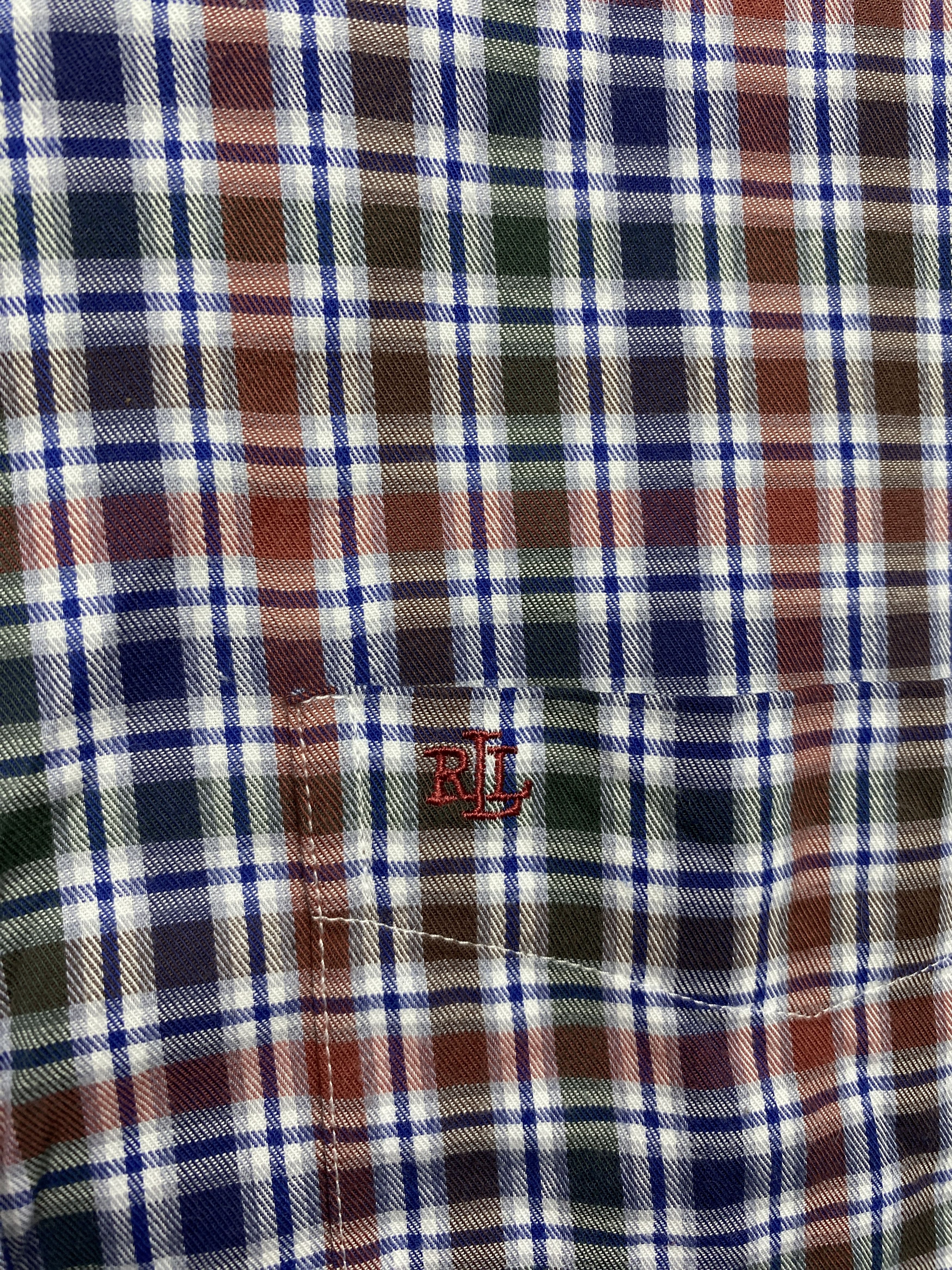 Lauren Ralph Lauren Polo Ralph Lauren Mens Long Sleeve Check Shirt Size US L / EU 52-54 / 3 - 3 Thumbnail