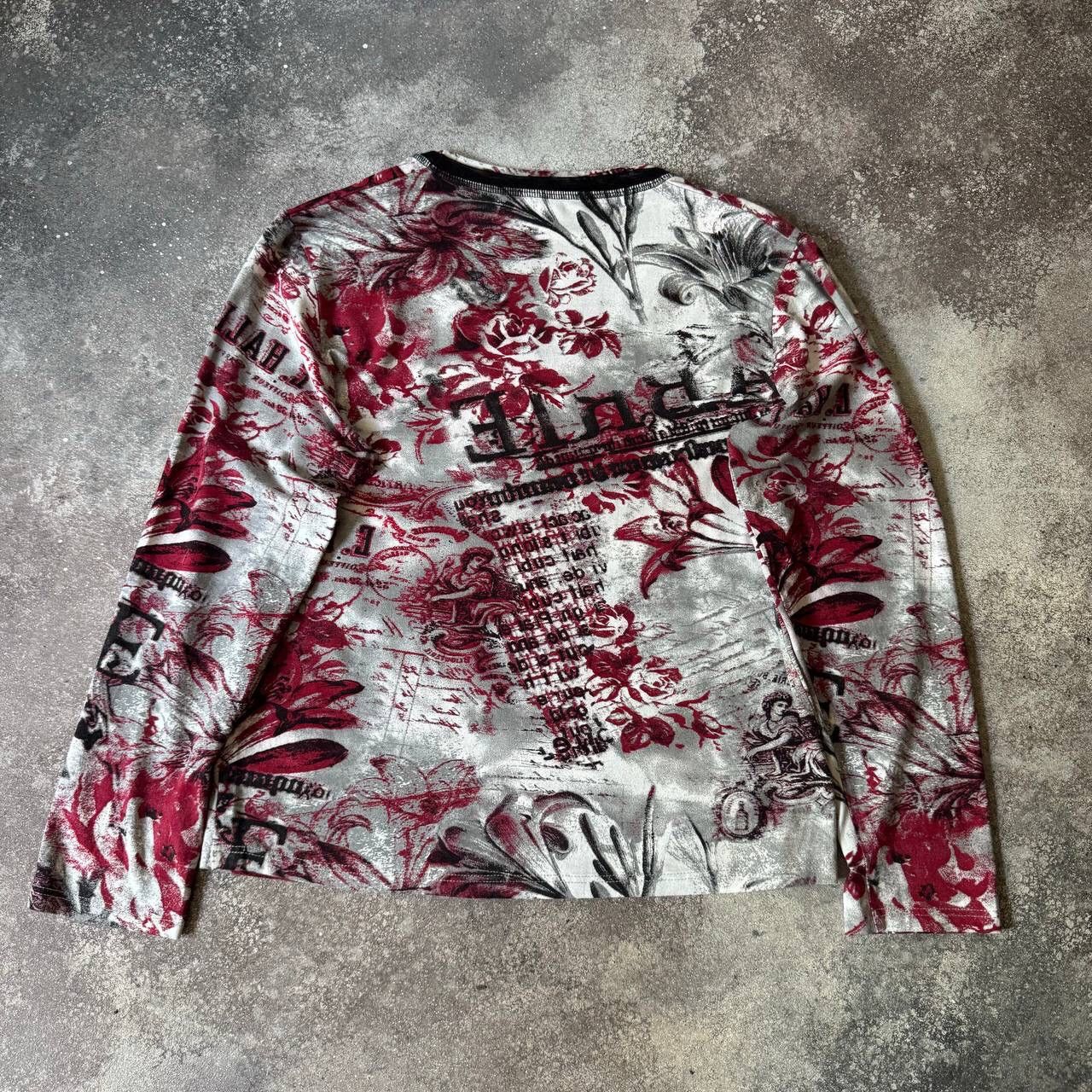 20471120 × Japanese Brand Jean Paul Gaultier Style Amazing Printed Long Sleeve Size M / US 6-8 / IT 42-44 - 2 Thumbnail