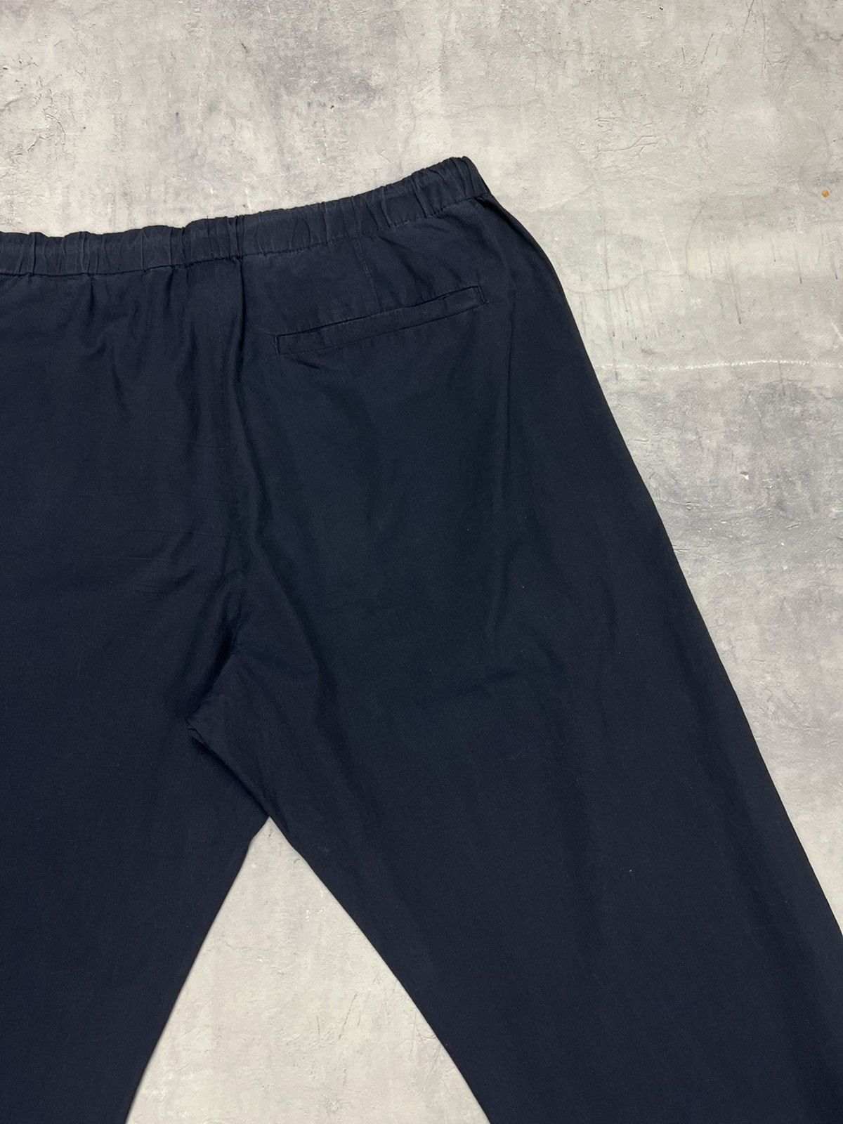Dries Van Noten Dries Van Noten Navy Blue Mens Chino Baggy Pants Size 50 Size US 30 / EU 46 - 7 Thumbnail