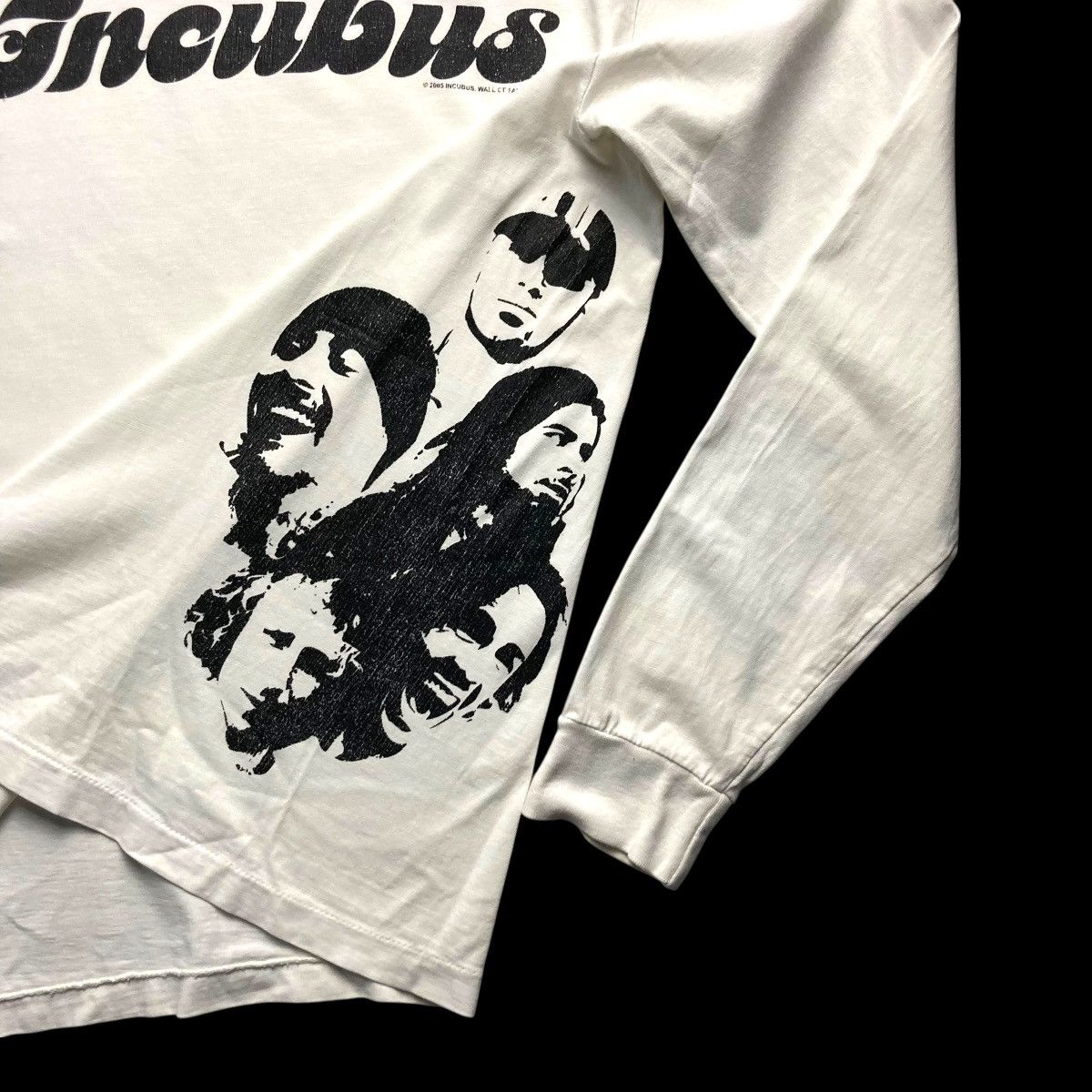 Band Tees VINTAGE 2005 WALL OF FAME INCUBUS LONG SLEEVE BAND TSHIRT Size US S / EU 44-46 / 1 - 5 Thumbnail