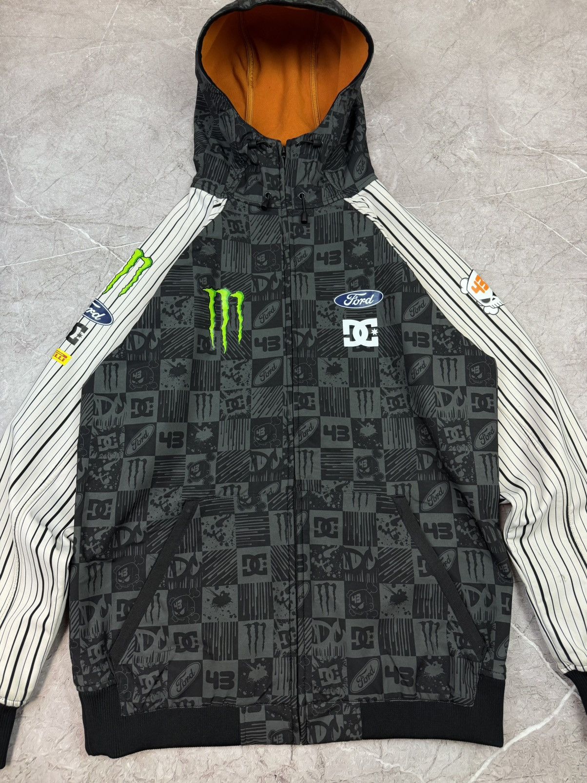 DC DC Shoes x Ken Block 43 x Monster x Ford Racing Jacket Size US M / EU 48-50 / 2 - 3 Thumbnail