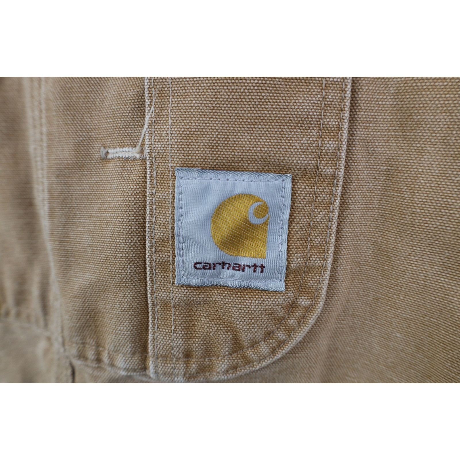 Carhartt Vintage Y2K Carhartt Faded Double Knee Canvas Overalls Size US 36 / EU 52 - 5 Thumbnail