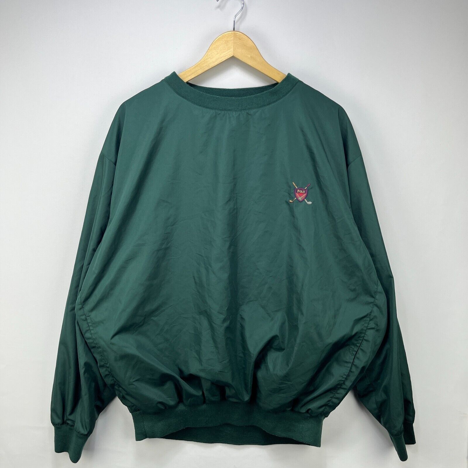 Ralph Lauren × Vintage Vintage Polo Ralph Lauren Golf Pullover Windbreaker Large Size US L / EU 52-54 / 3 - 1 Thumbnail