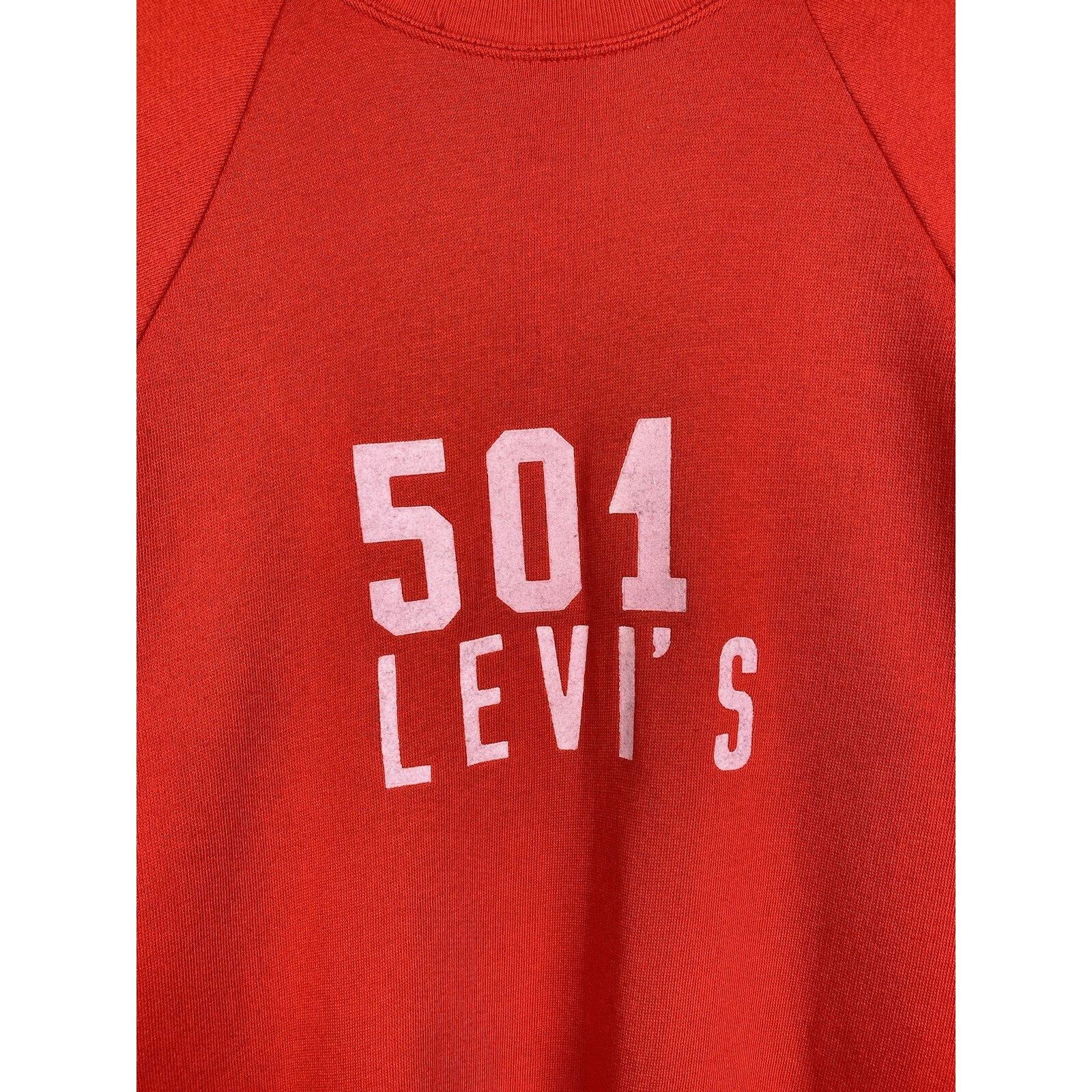Levi's VTG 80s Levi’s 501 big logo sweatshirt pullover size L Size US L / EU 52-54 / 3 - 3 Thumbnail