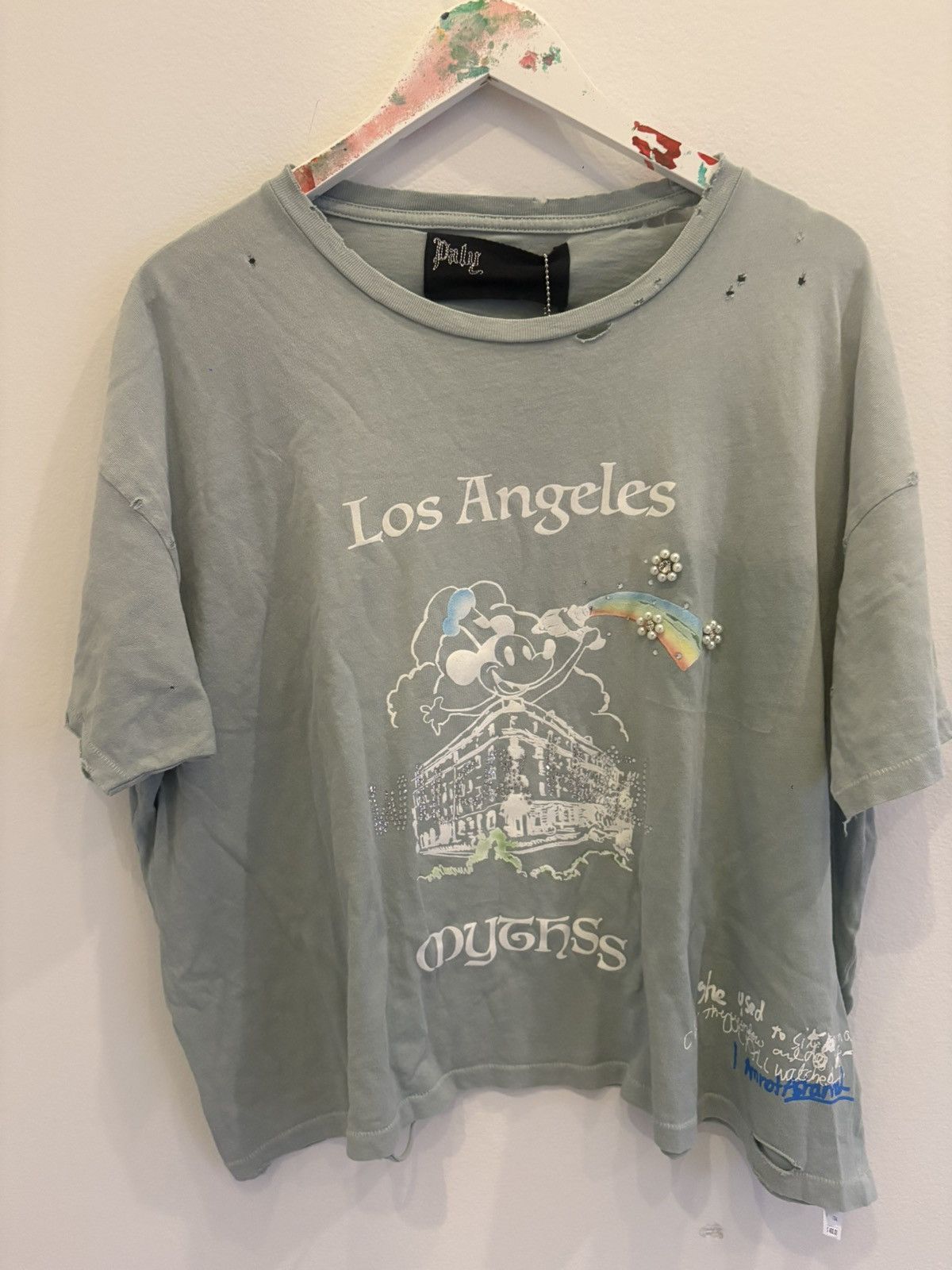 Paly Hollywood Paly hollywood 26SS mythyss distressed tee sz M Size US M / EU 48-50 / 2 - 1 Thumbnail