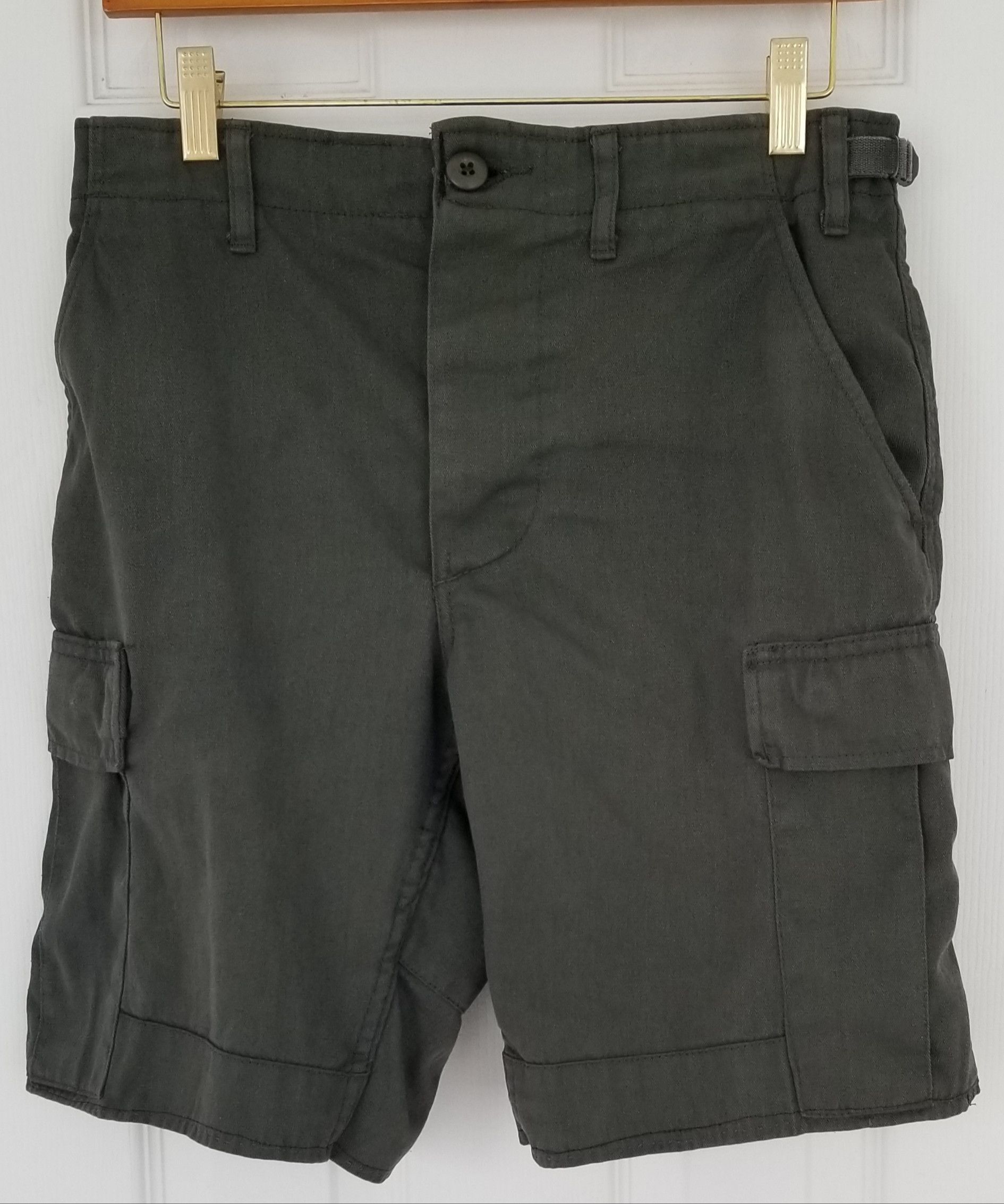 Vintage ZERO Vintage 90s ARMY SURPLUS Rick Cargo Owens Shorts Size US 30 / EU 46 - 2 Thumbnail